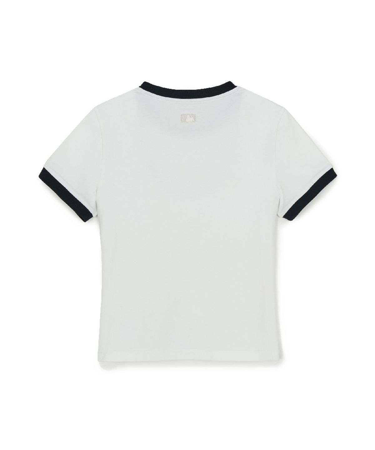 엠엘비(MLB) 여성 베이직 스몰로고 링거 티셔츠 LA (White)