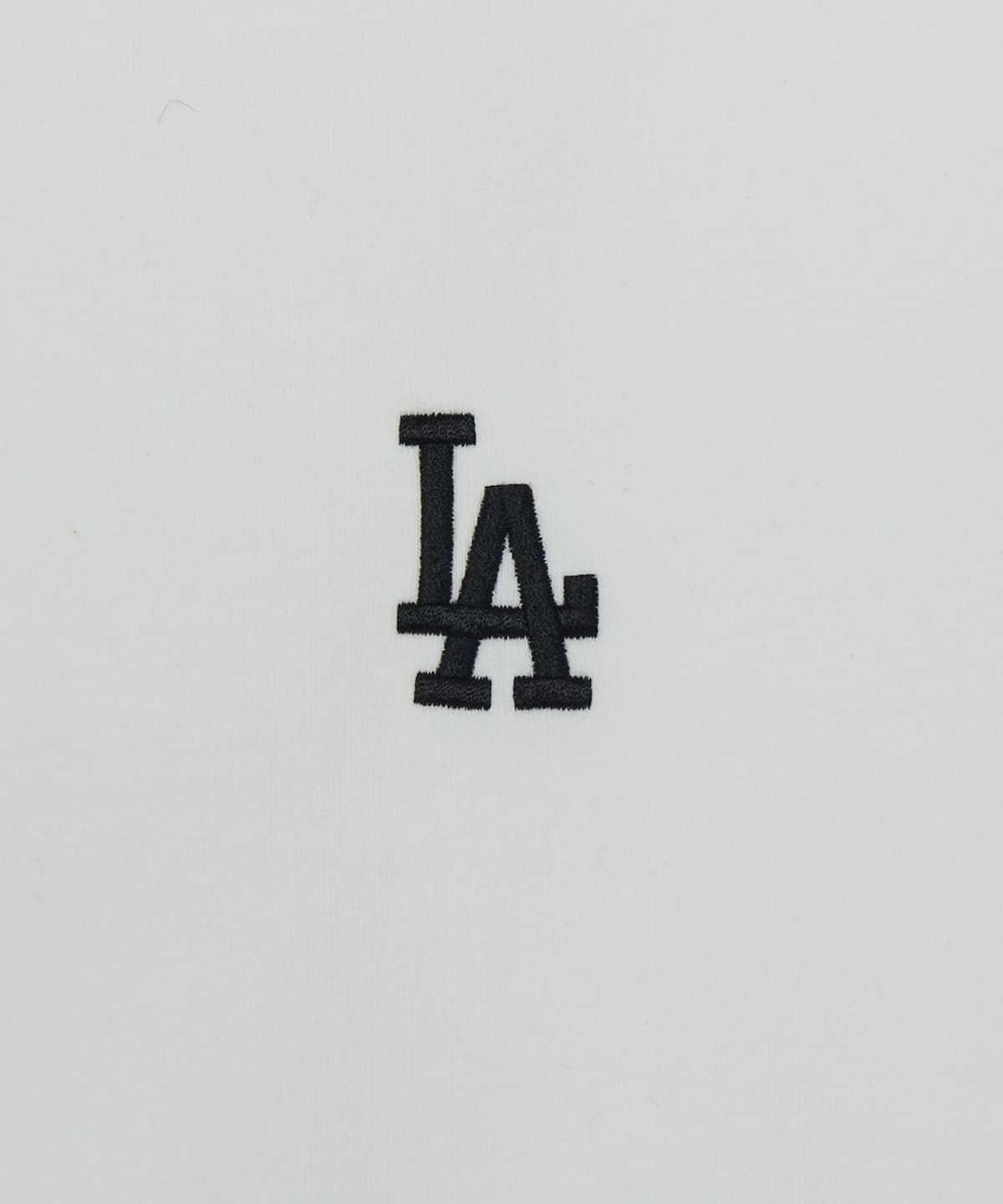 엠엘비(MLB) 여성 베이직 스몰로고 링거 티셔츠 LA (White)