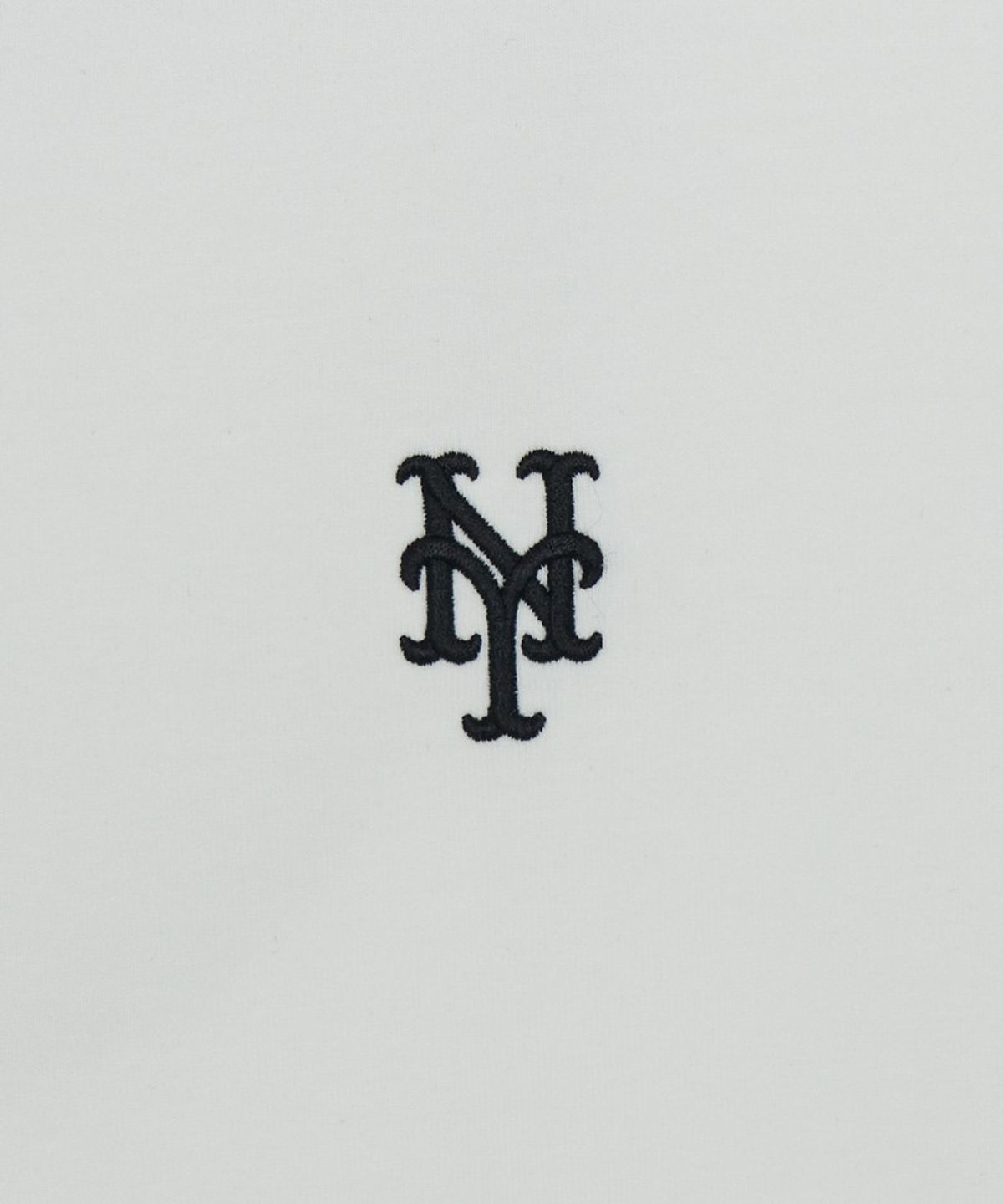 엠엘비(MLB) 여성 베이직 스몰로고 링거 티셔츠 NYM (White)