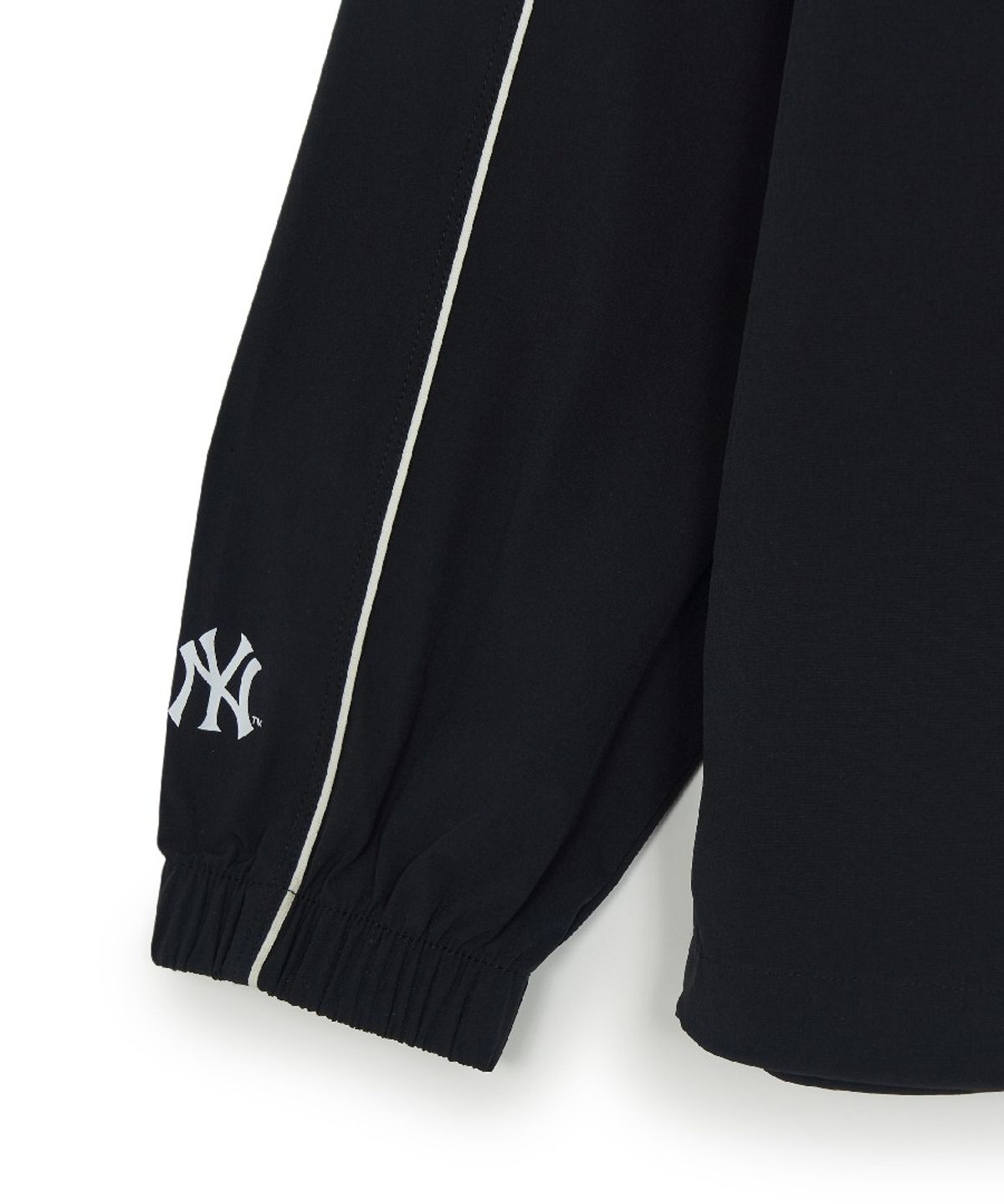 엠엘비(MLB) 바시티 컬시브 레터링 우븐 맨투맨 NY (Black)
