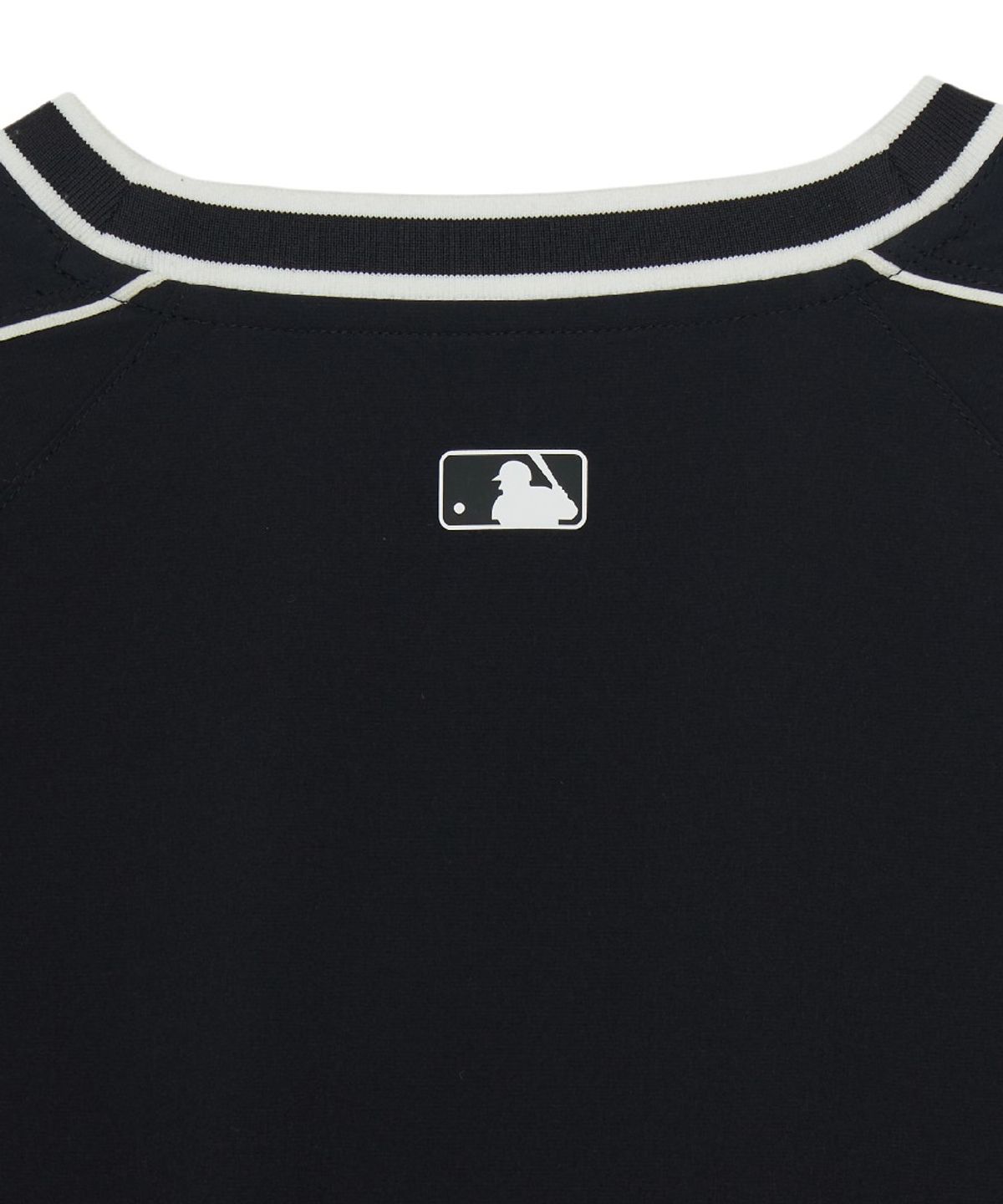 엠엘비(MLB) 바시티 컬시브 레터링 우븐 맨투맨 NY (Black)