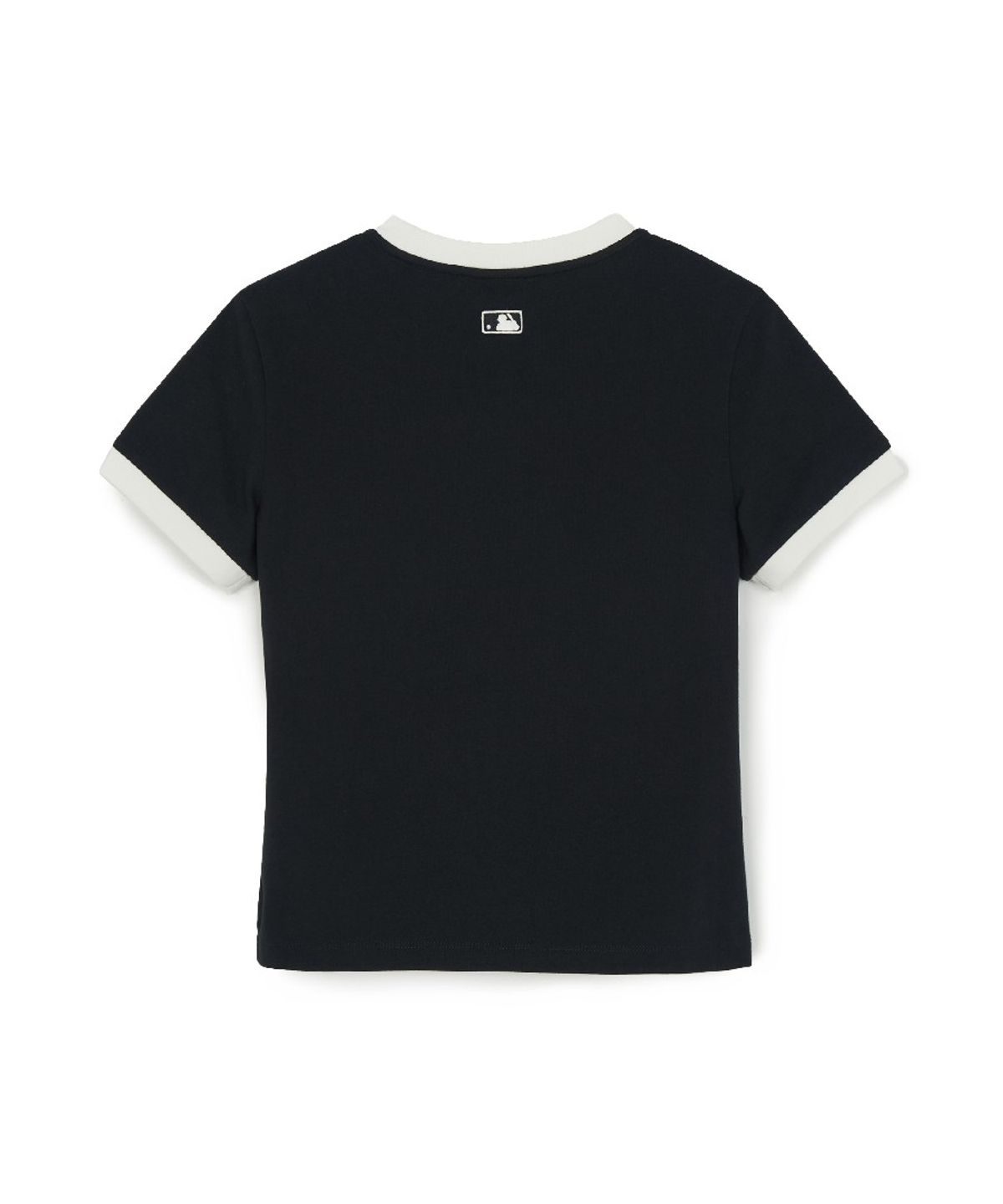 엠엘비(MLB) 여성 베이직 스몰로고 링거 티셔츠 SD (Black)