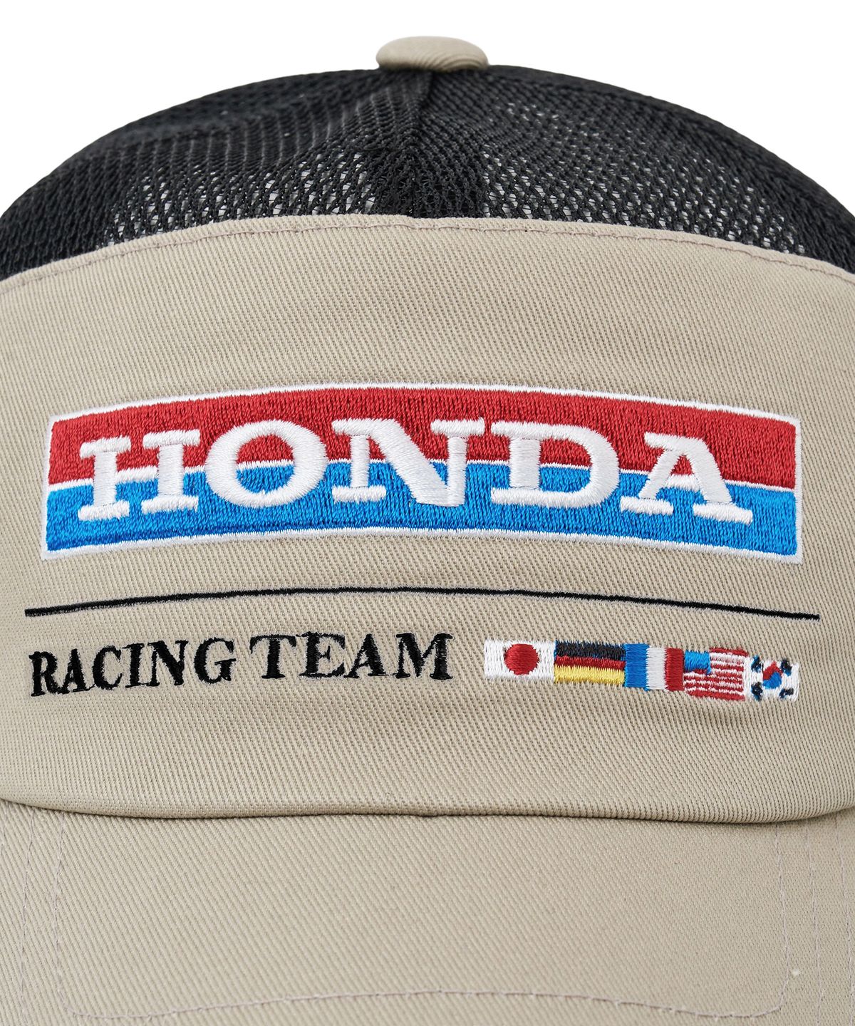 핍스 모터사이클(PHYPS MOTORCYCLE) Mesh Trucker Cap Beige