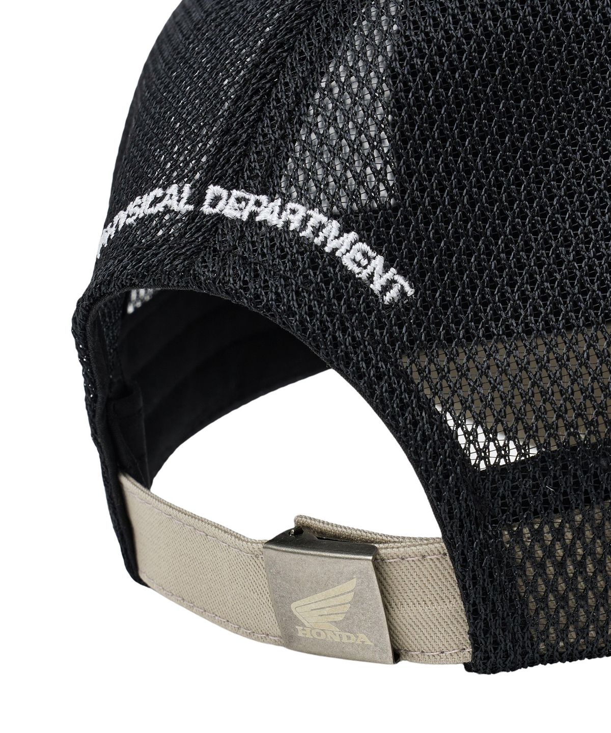 핍스 모터사이클(PHYPS MOTORCYCLE) Mesh Trucker Cap Beige