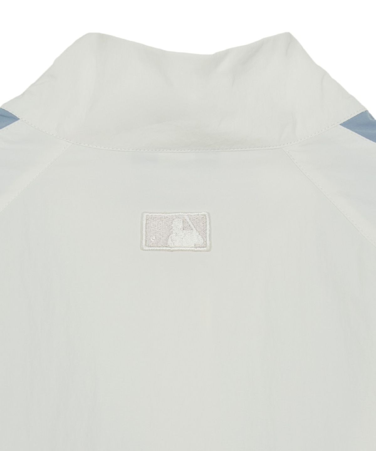 엠엘비(MLB) 스포티브 컬시브 로고 블러킹 바람막이 NYM (Ivory)