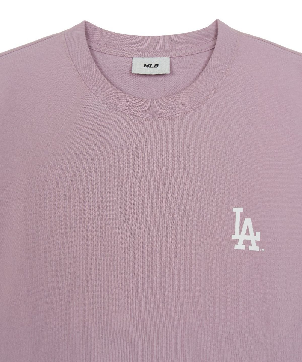 엠엘비(MLB) 베이직 스트릿 컬러레터 오버핏 반팔 티셔츠 LA (L.Lavender)