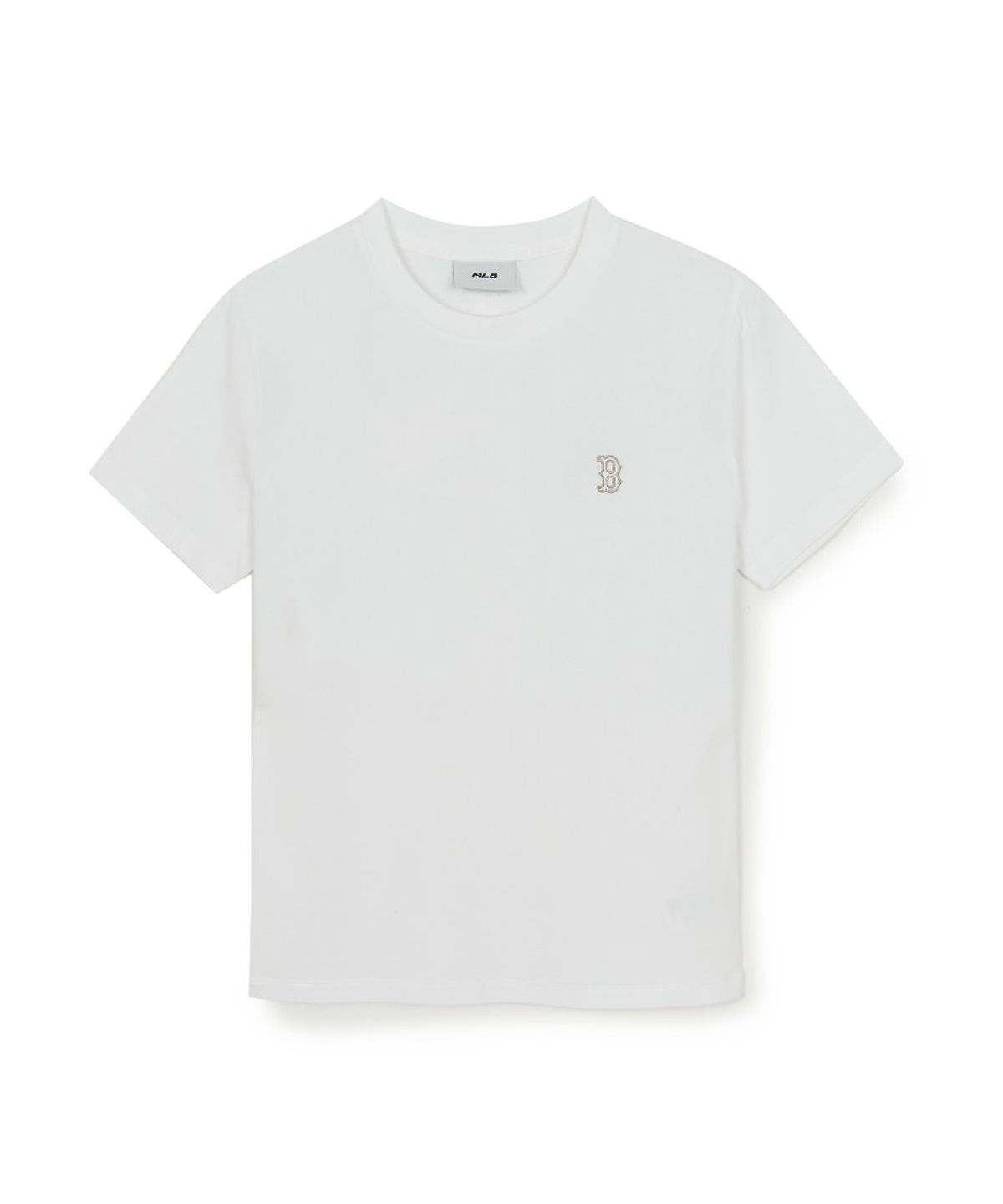 엠엘비(MLB) 여성 베이직 슬림핏 반팔 티셔츠 BOS (White)