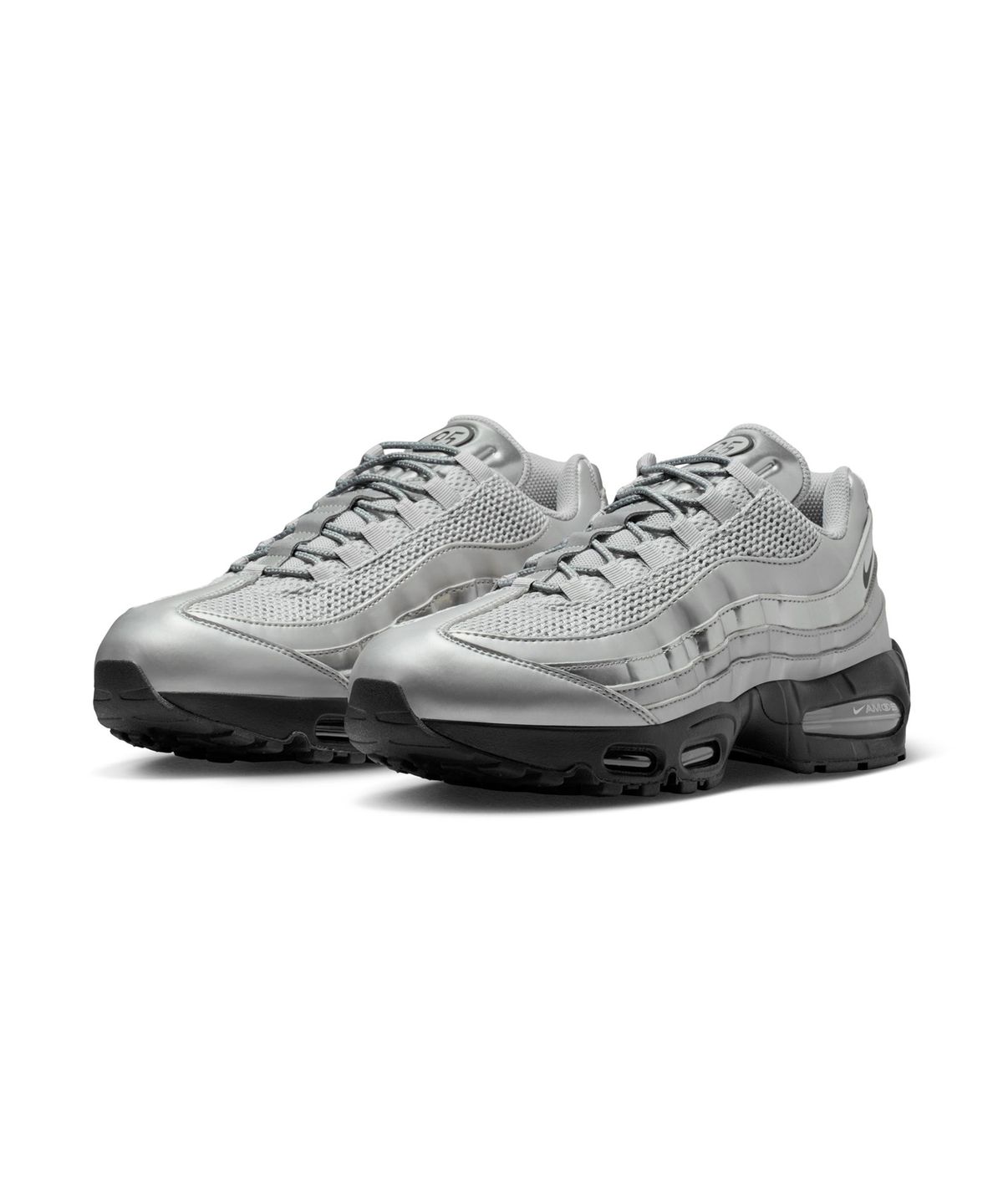나이키(NIKE) 에어 맥스 95 M - 메탈릭 실버:블랙:유니버시티 레드:블랙 / IB6830-002