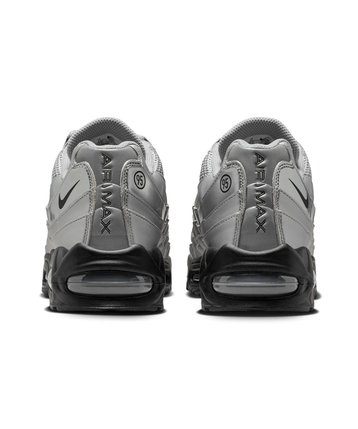 나이키(NIKE) 에어 맥스 95 M - 메탈릭 실버:블랙:유니버시티 레드:블랙 / IB6830-002