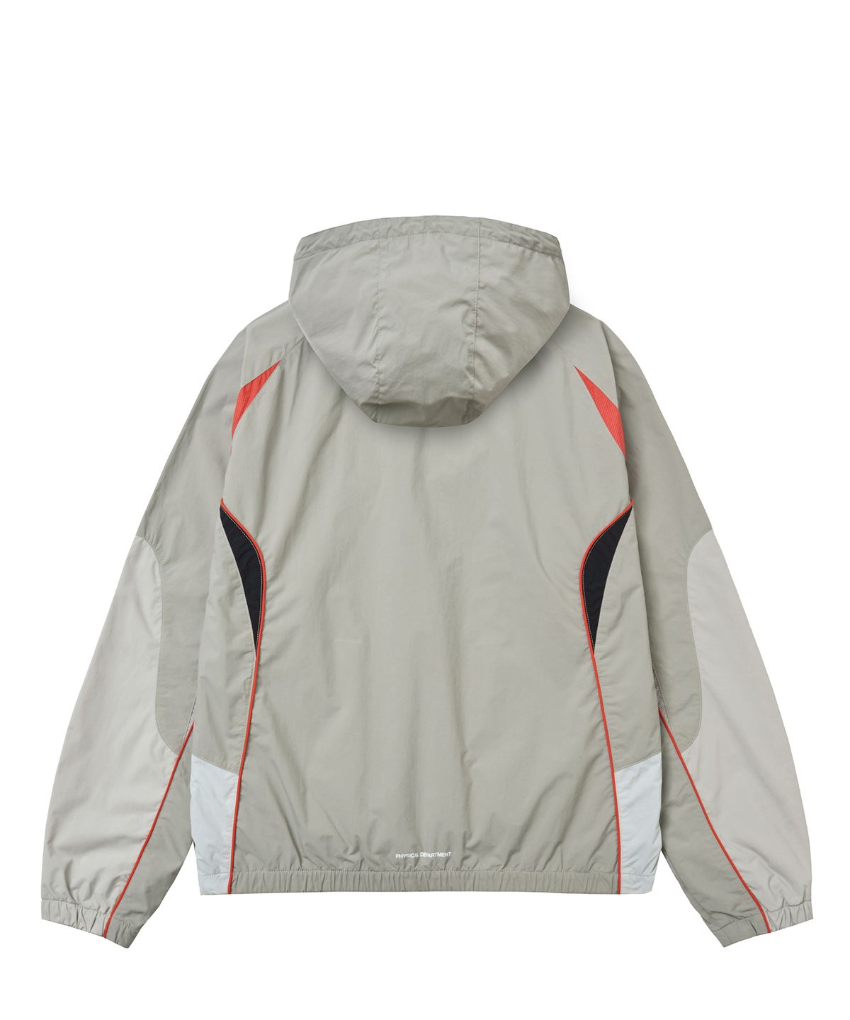핍스 모터사이클(PHYPS MOTORCYCLE) Nylon 2Way Track Windbreaker Greige