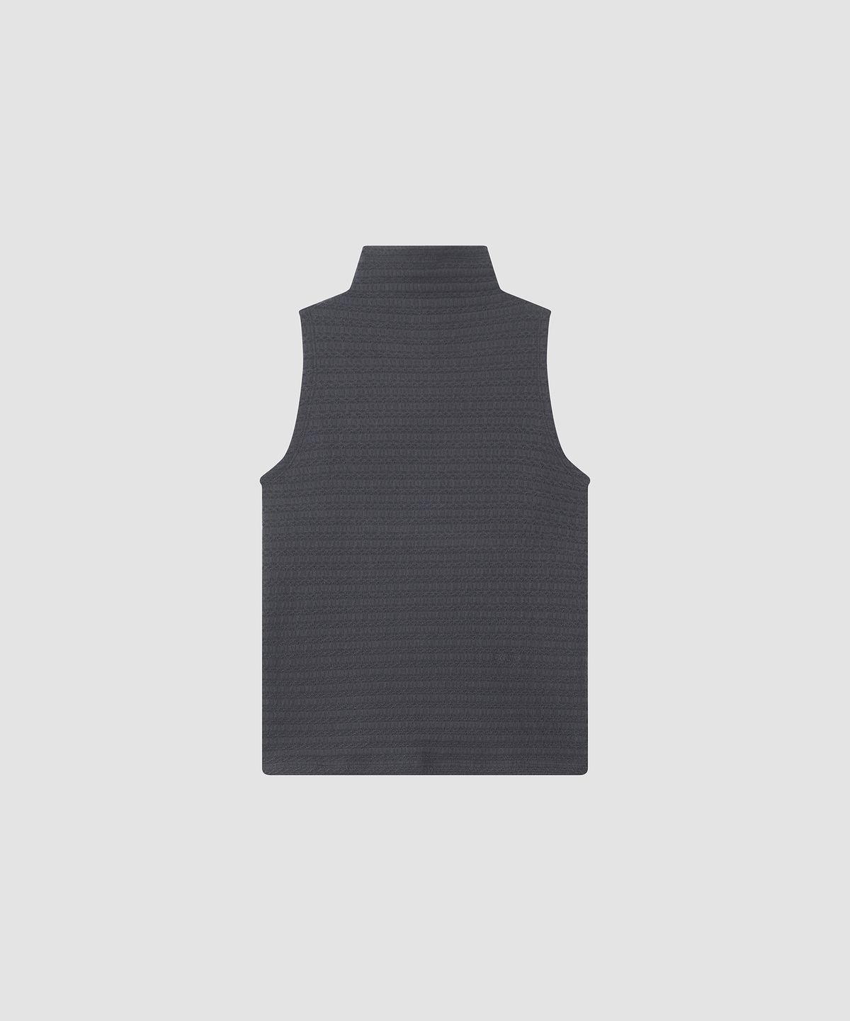 더 릴(THE LILLE) Winter Turtle Sleeveless T_Charcoal