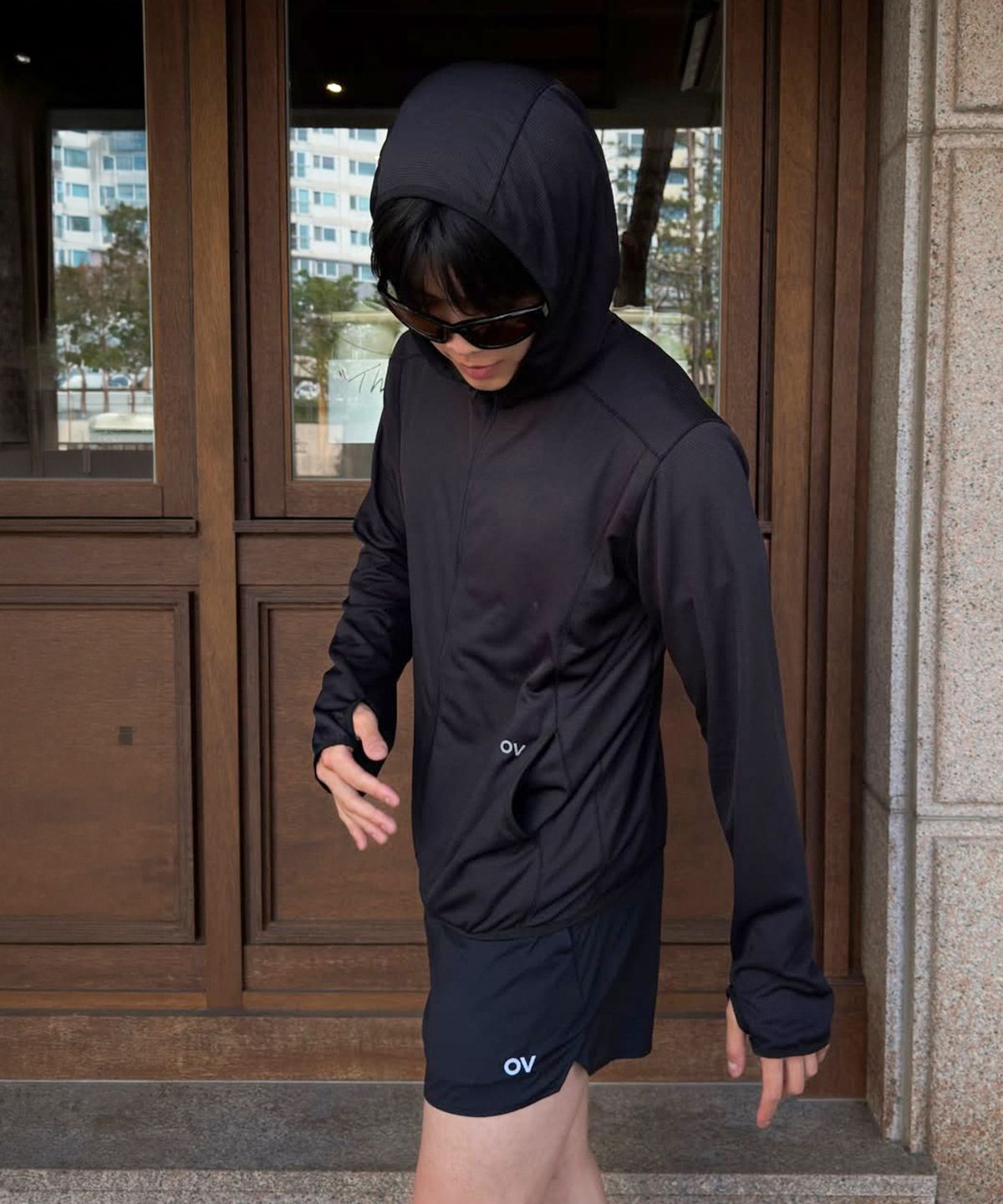 아웃도어 보이스(OUTDOOR VOICES) Technol-OV™ RACE SHORTS (BLACK)