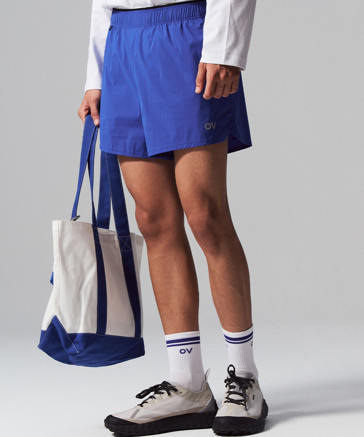 아웃도어 보이스(OUTDOOR VOICES) Technol-OV™ RACE SHORTS (BLUE)