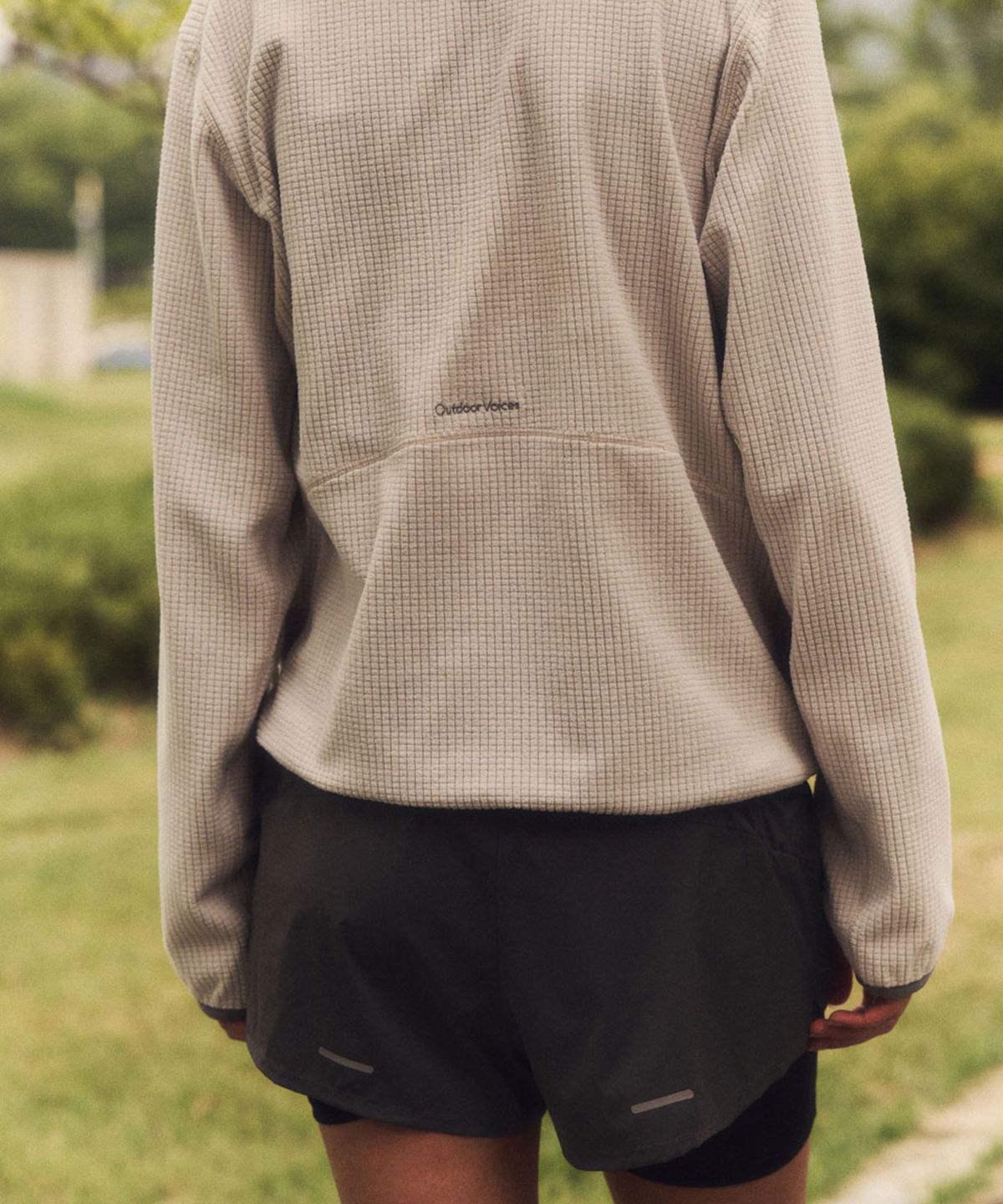 아웃도어 보이스(OUTDOOR VOICES) Technol-OV™ RACE SHORTS (CHARCOAL)