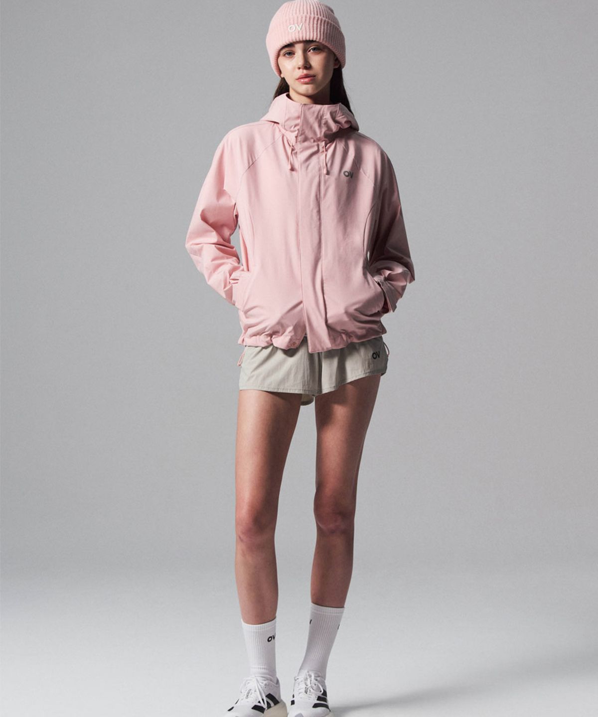 아웃도어 보이스(OUTDOOR VOICES) Technol-OV™ RACE SHORTS (GRAY KHAKI)