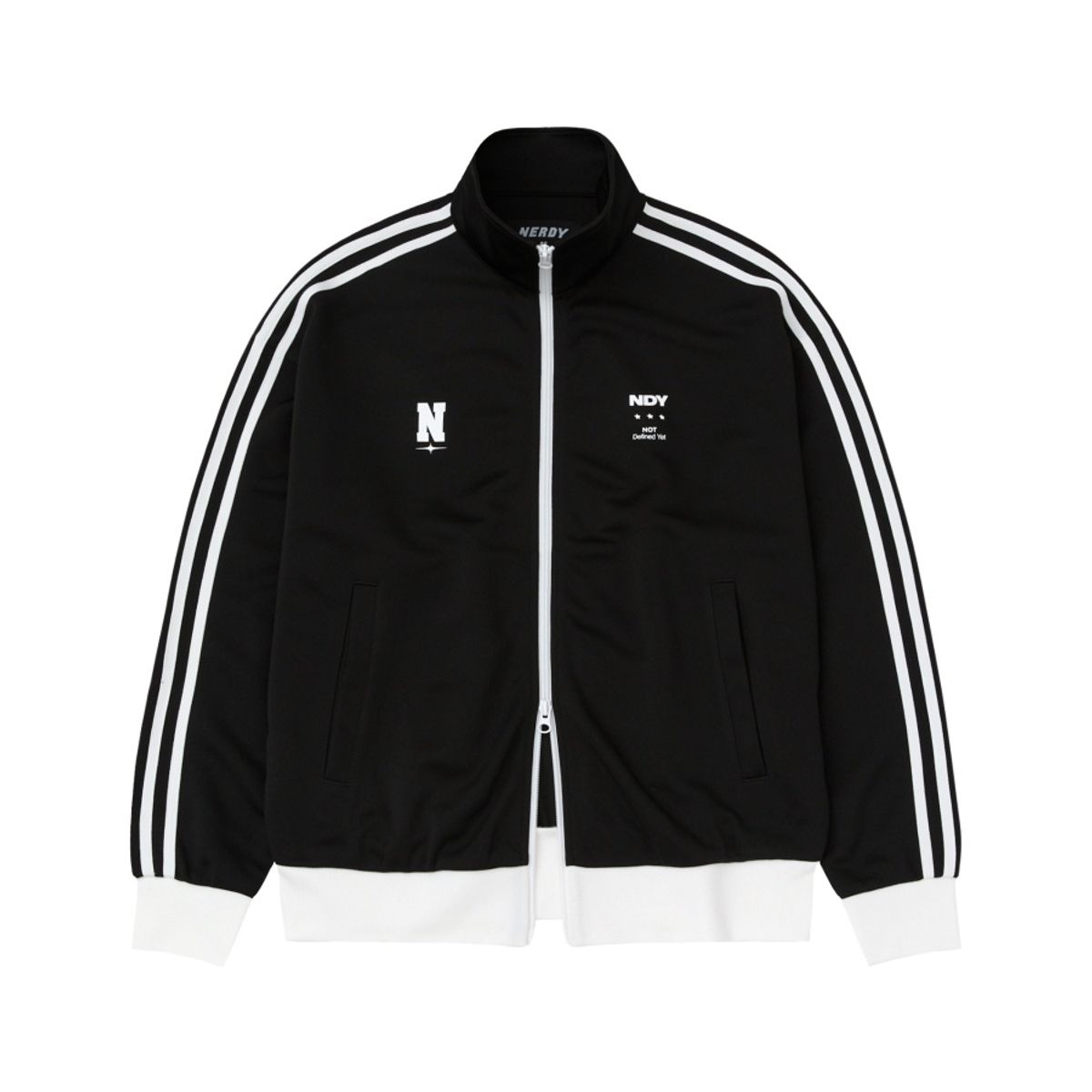 엔디와이(NDY) 스포티 NY 트랙 탑 블랙
