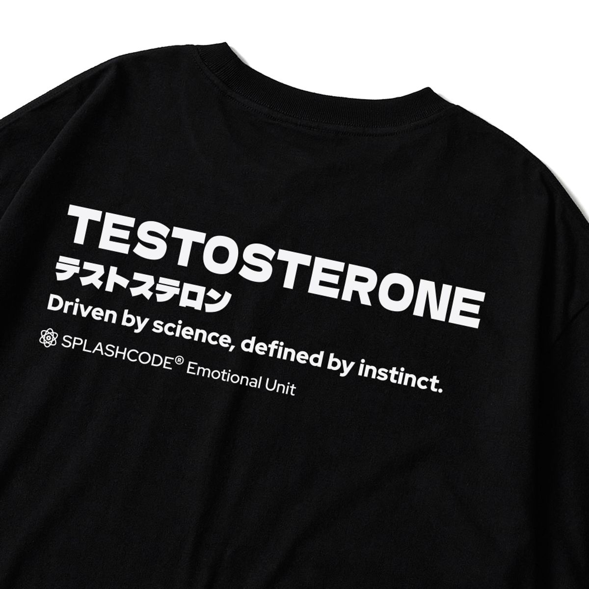 스플래시코드(SPLASHCODE) 롱슬리브 블랙 - 테토(Testosterone)