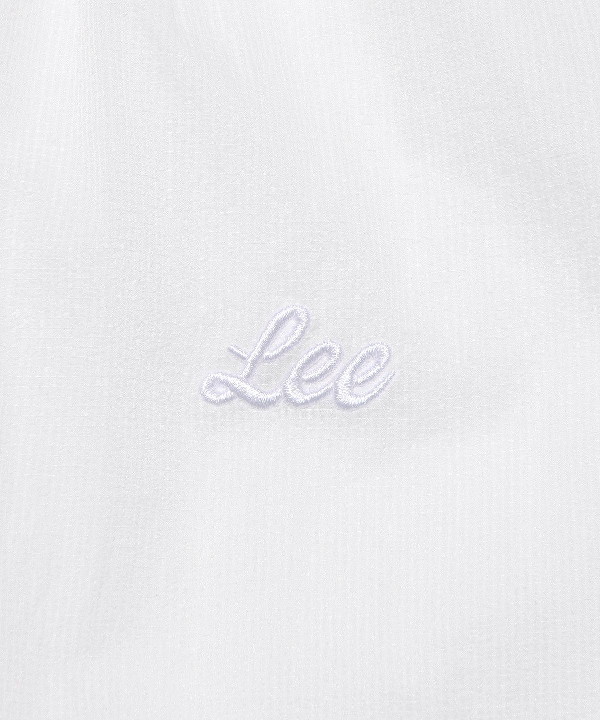 리(LEE) 우먼 후드 윈드 브레이커 화이트