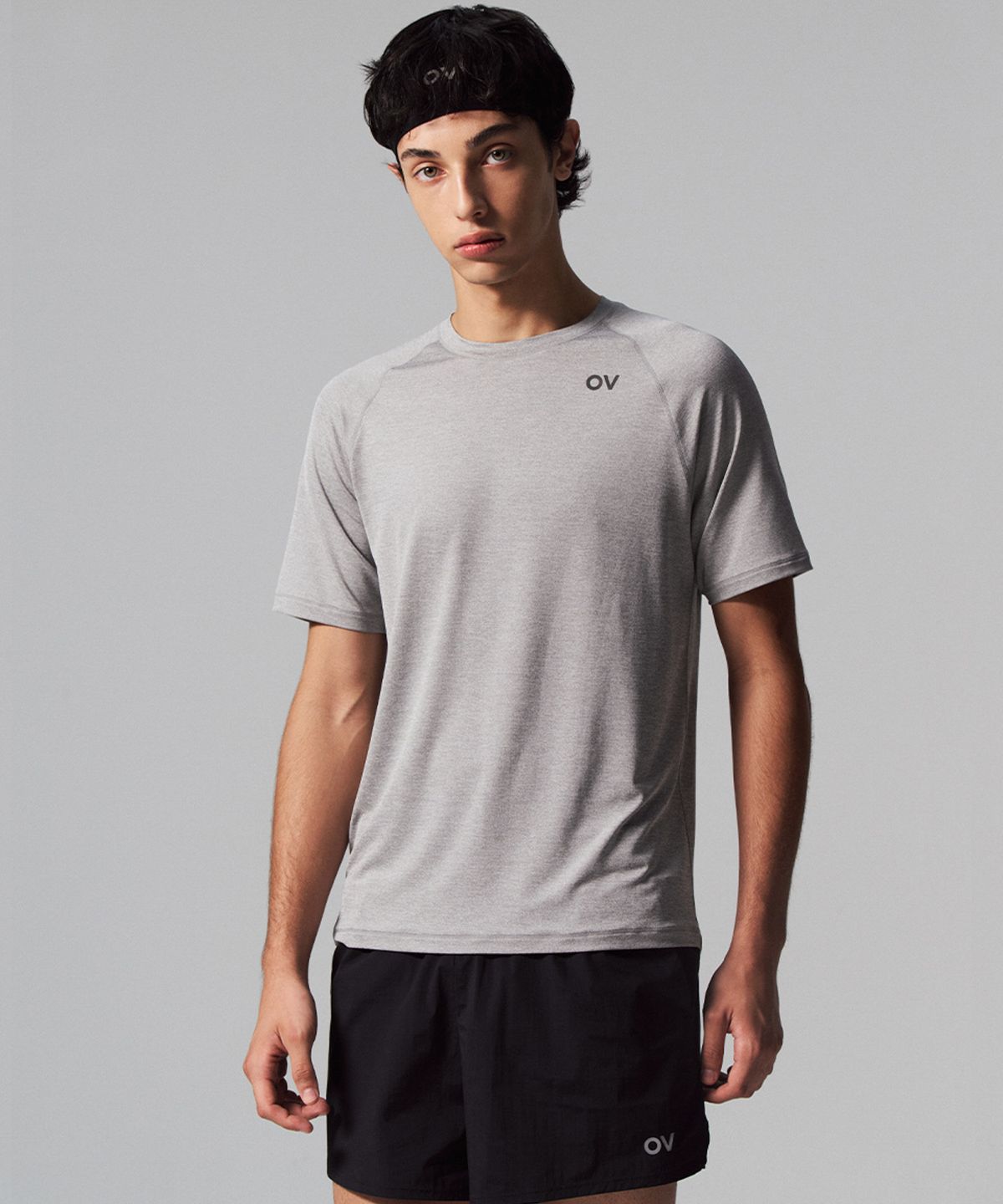아웃도어 보이스(OUTDOOR VOICES) Technol-OV™ DRY FLEX TEE (GRAY)