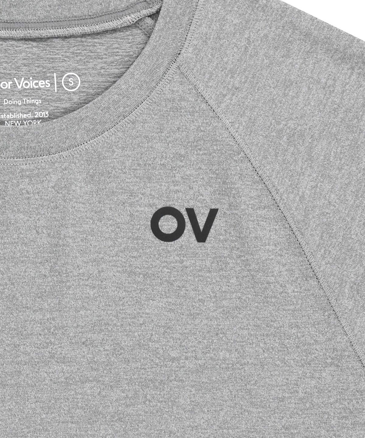 아웃도어 보이스(OUTDOOR VOICES) Technol-OV™ DRY FLEX TEE (GRAY)