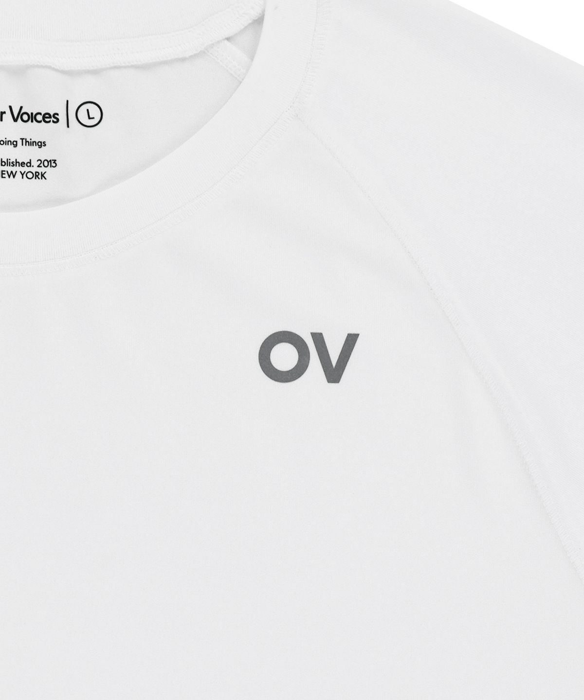 아웃도어 보이스(OUTDOOR VOICES) Technol-OV™ DRY FLEX TEE (WHITE)