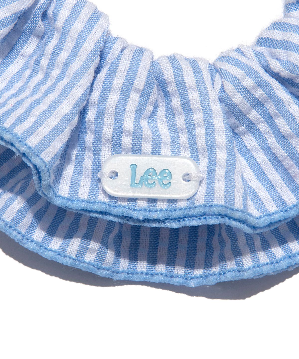리(LEE) 패턴 스크런치 라이트블루