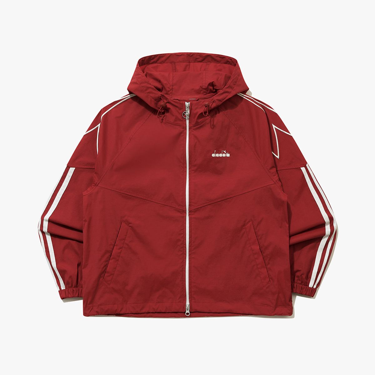 디아도라(diadora) 벤토 후드 자켓 RED