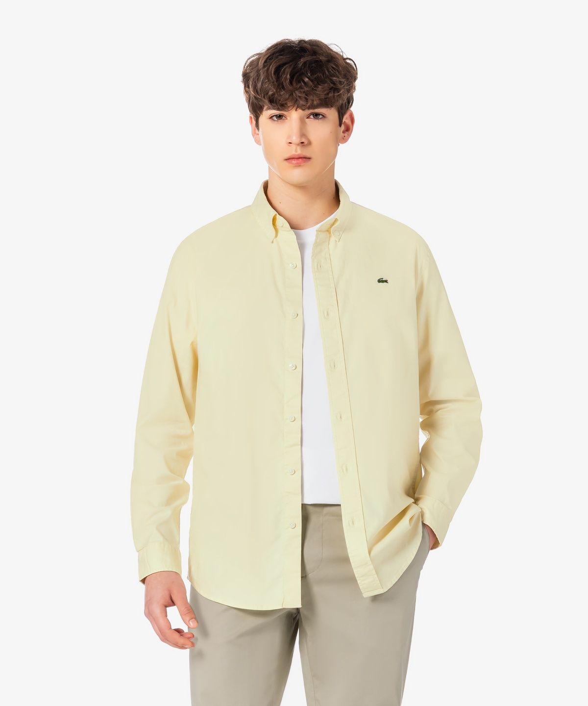 라코스테(LACOSTE) 남성 베이직 옥스포드 셔츠 CH154E-56G 107
