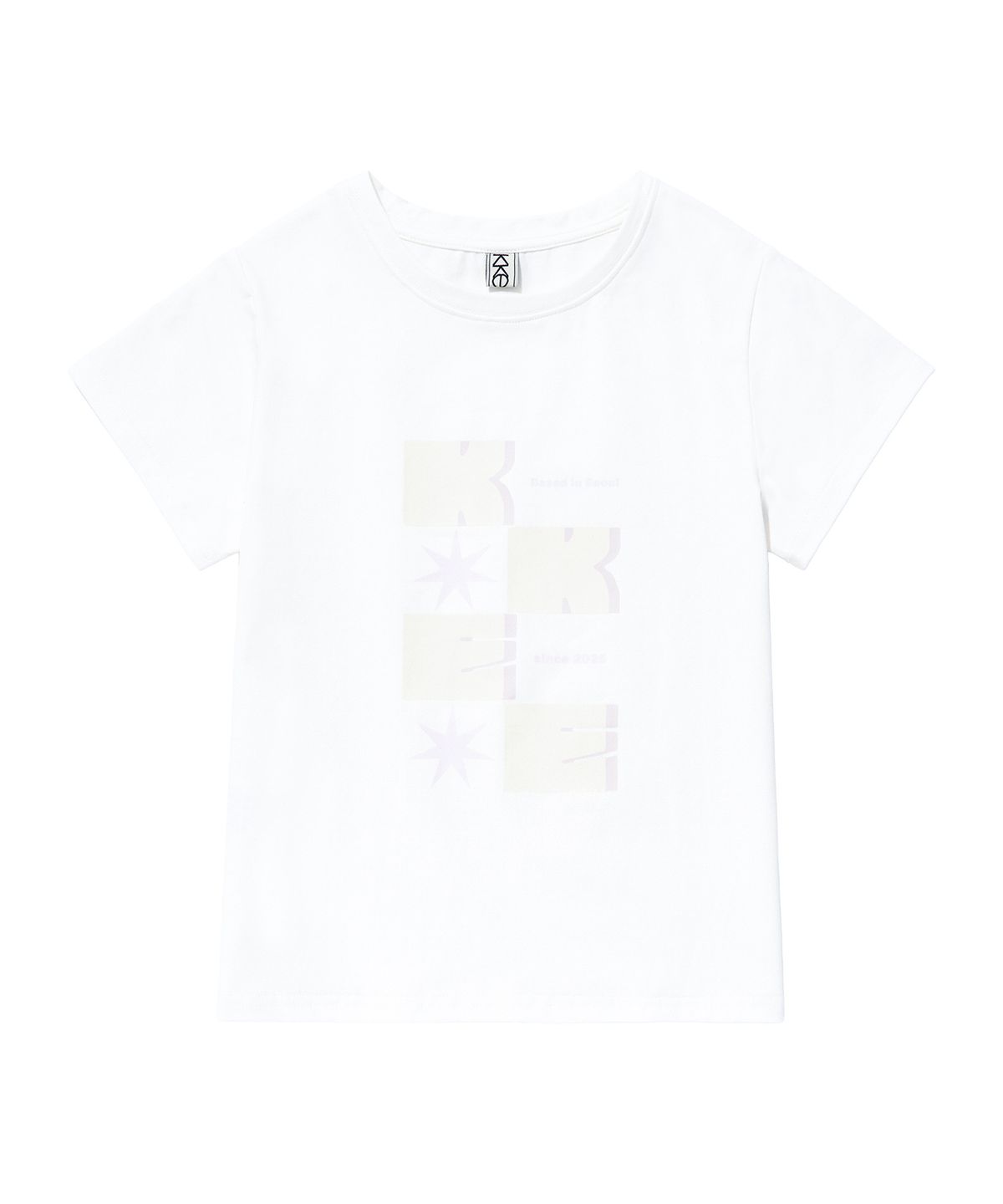 케이케이이이이(KKEEE) 스타박스 프린팅 반팔티(2color)