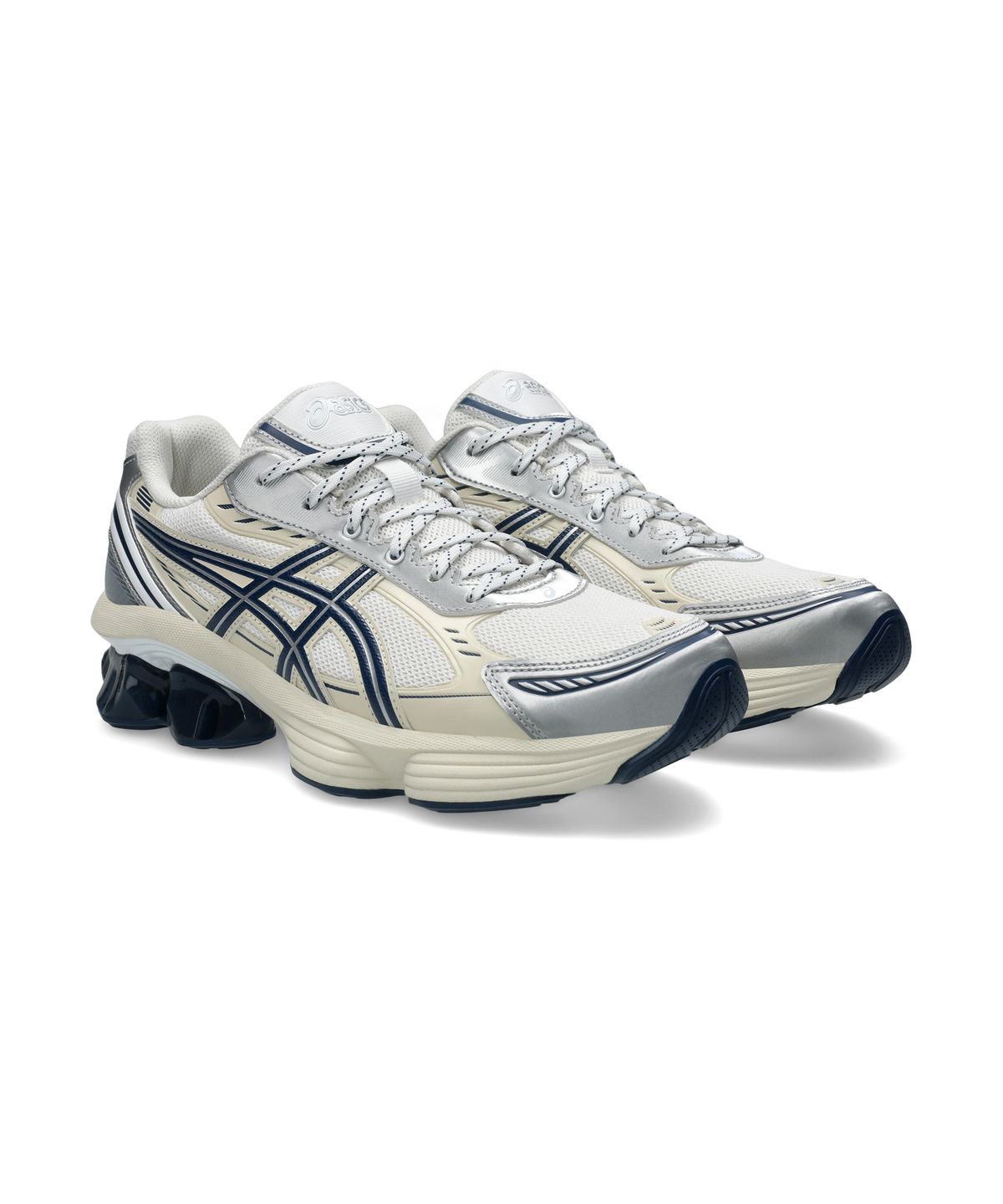 아식스(ASICS) 젤-키네틱 플루언트 - 화이트:인디펜던스 블루 / 1203A591-104