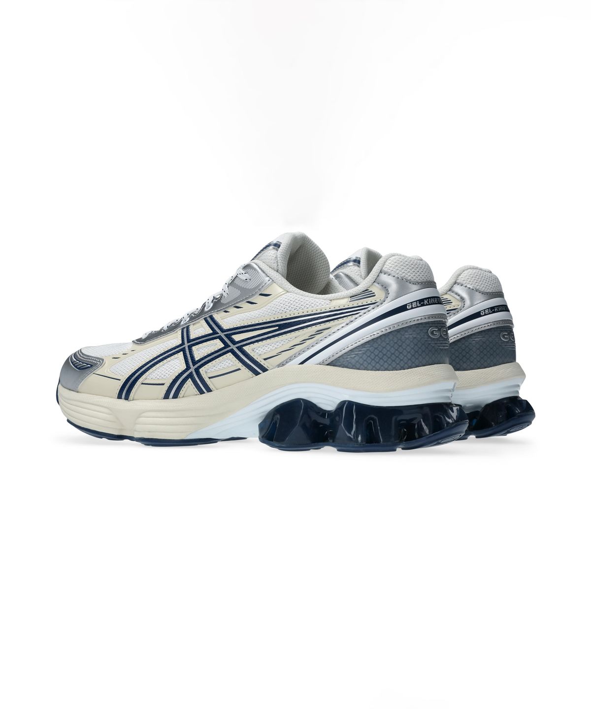 아식스(ASICS) 젤-키네틱 플루언트 - 화이트:인디펜던스 블루 / 1203A591-104