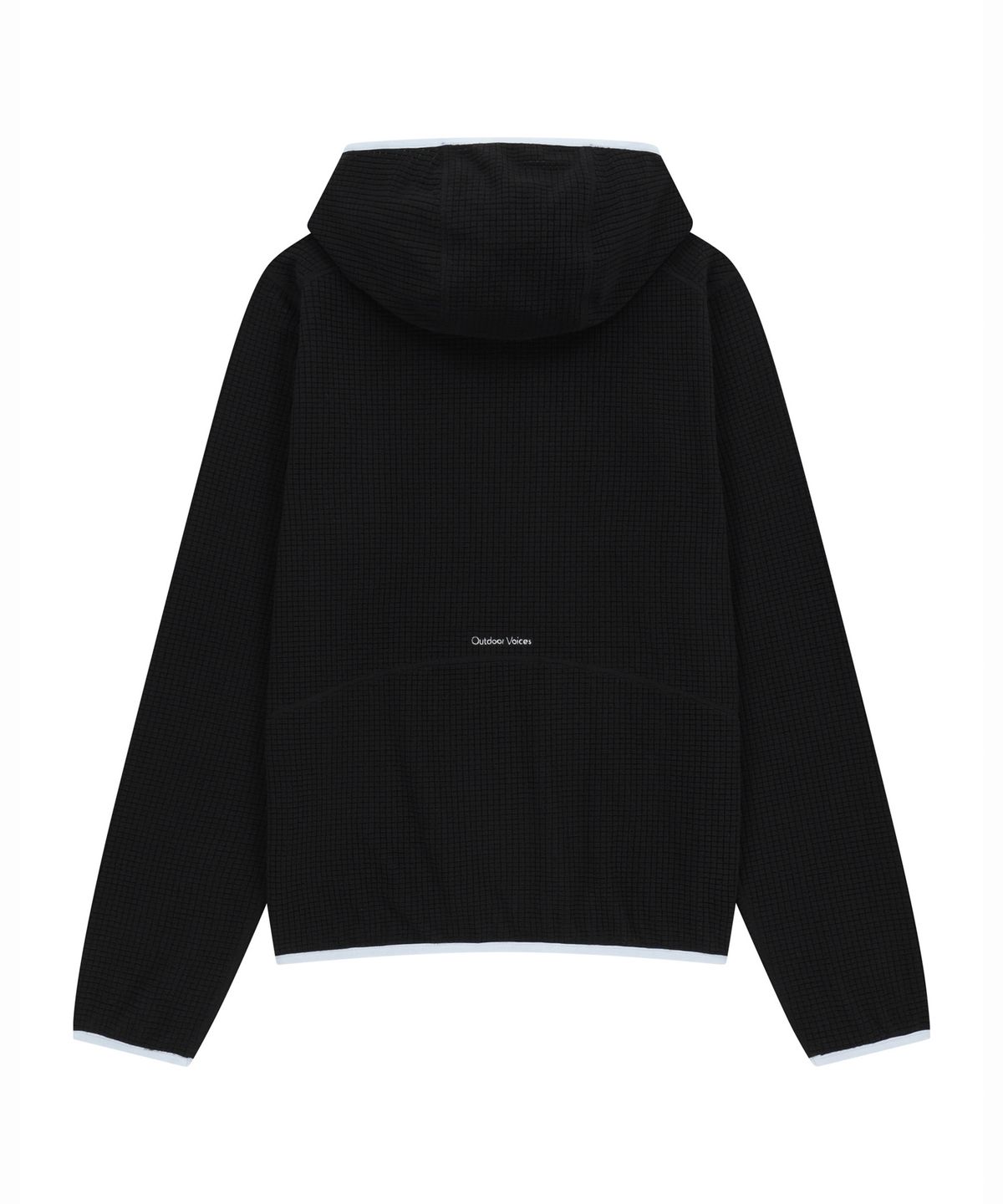 아웃도어 보이스(OUTDOOR VOICES) Technol-OV™ GRID FLEECE HOODIE (BLACK)