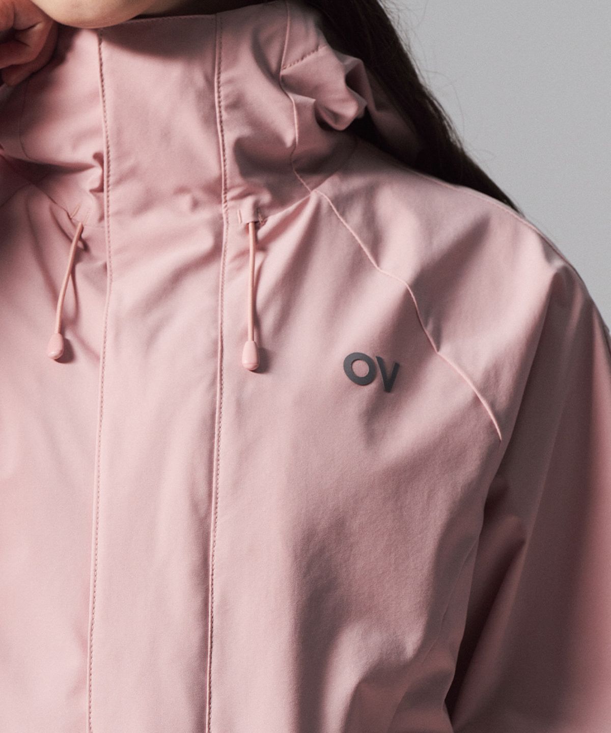아웃도어 보이스(OUTDOOR VOICES) Technol-OV™ 2-LAYER MOUNTAIN JACKET (LIGHT PINK)