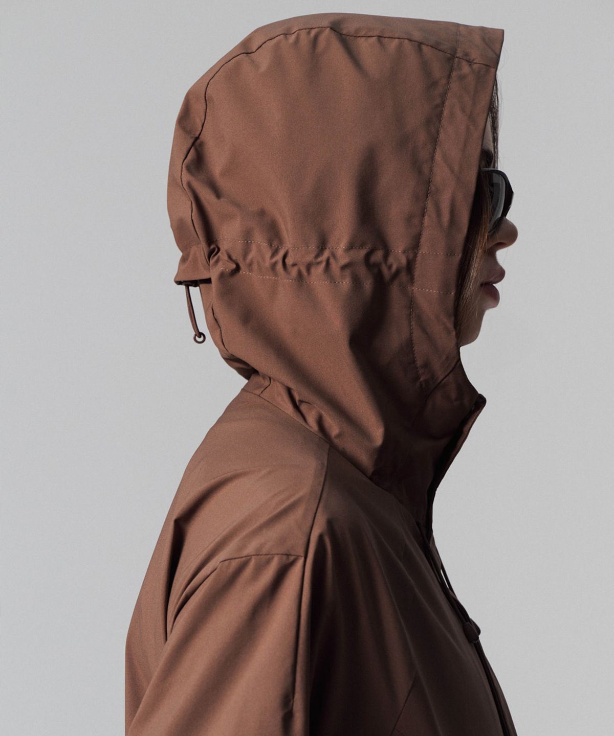 아웃도어 보이스(OUTDOOR VOICES) Technol-OV™ 2-LAYER MOUNTAIN JACKET (BROWN)