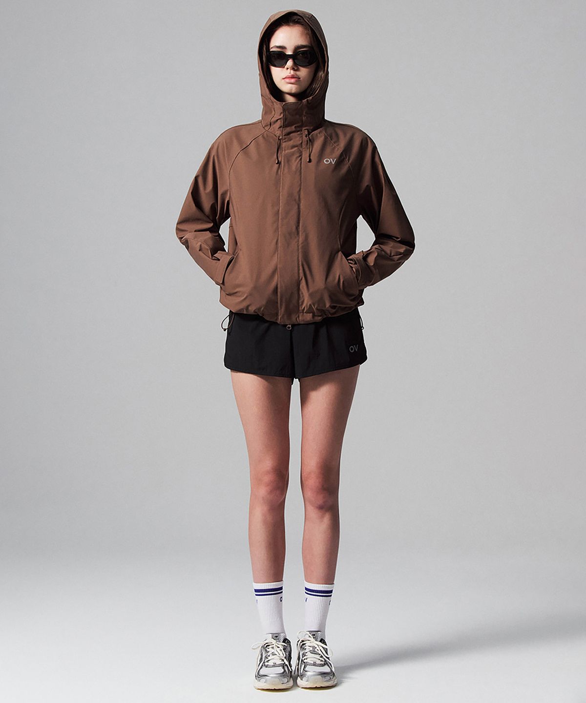 아웃도어 보이스(OUTDOOR VOICES) Technol-OV™ 2-LAYER MOUNTAIN JACKET (BROWN)