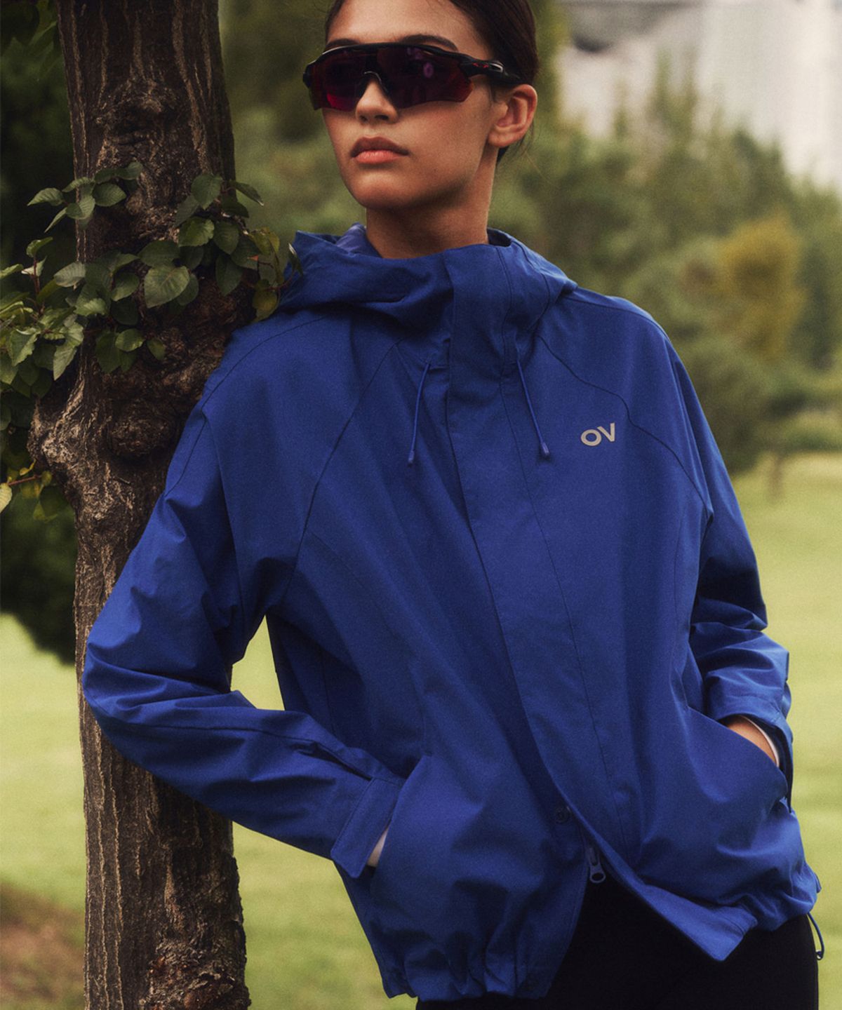 아웃도어 보이스(OUTDOOR VOICES) Technol-OV™ 2-LAYER MOUNTAIN JACKET (BLUE)