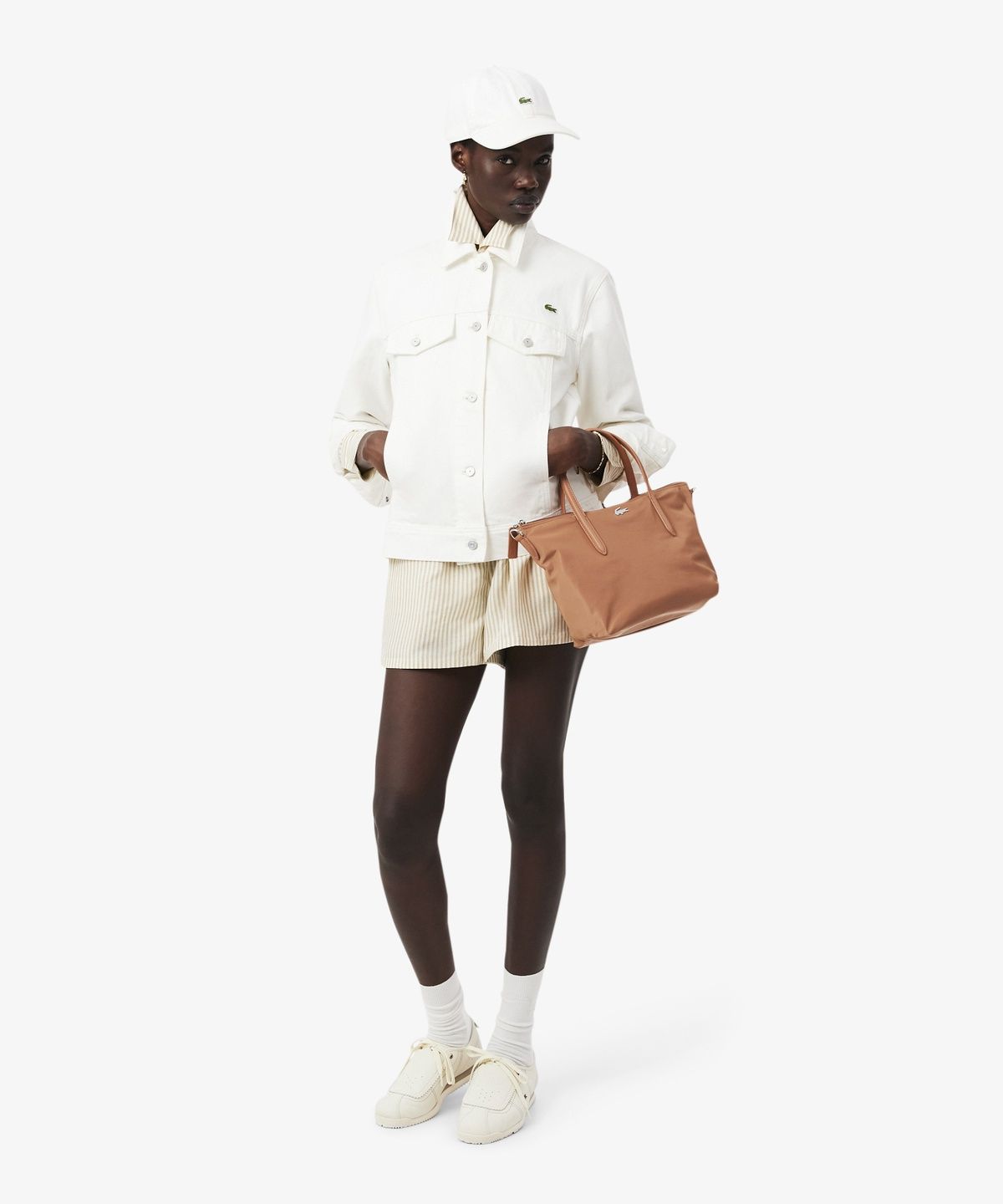라코스테(LACOSTE) 여성 이지 토트 크로스백 NF3869Y56G T53