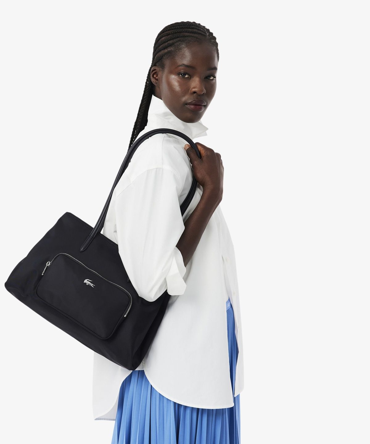 라코스테(LACOSTE) 여성 이지 라지 쇼퍼백 NF5334Y56G 000