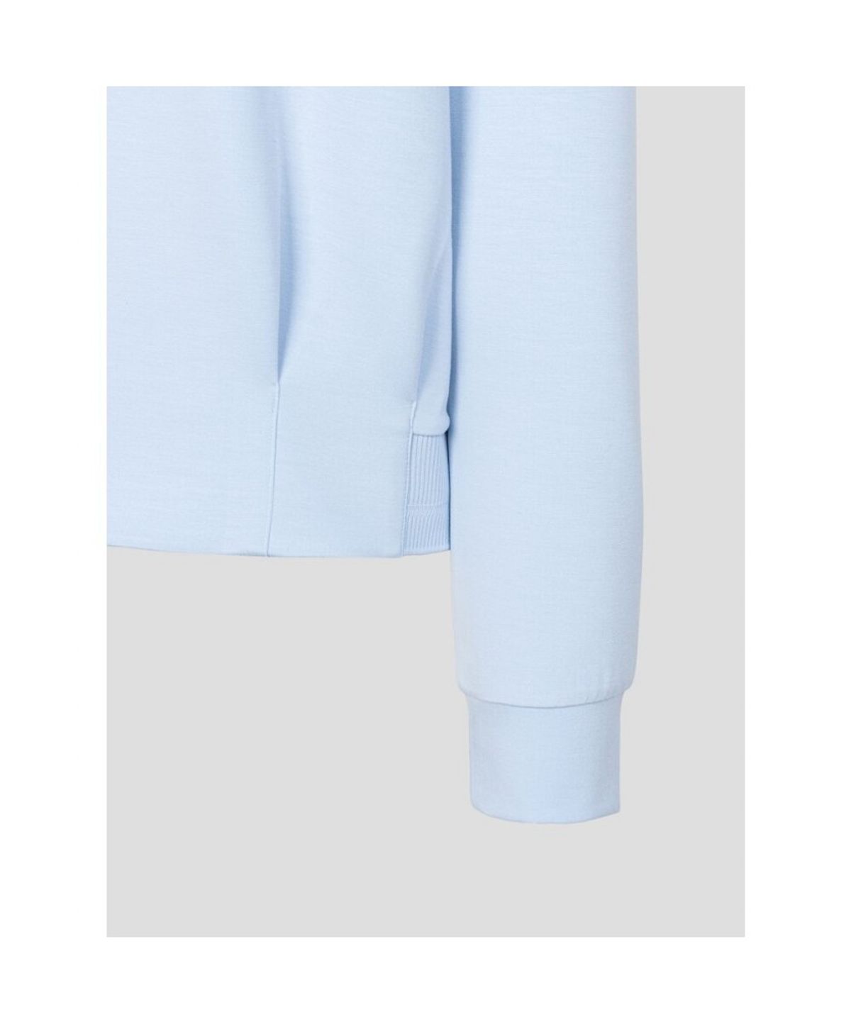 빈폴골프(BEANPOLE GOLF) 여성 우븐믹스 블루종핏 긴소매 티셔츠  스카이 블루