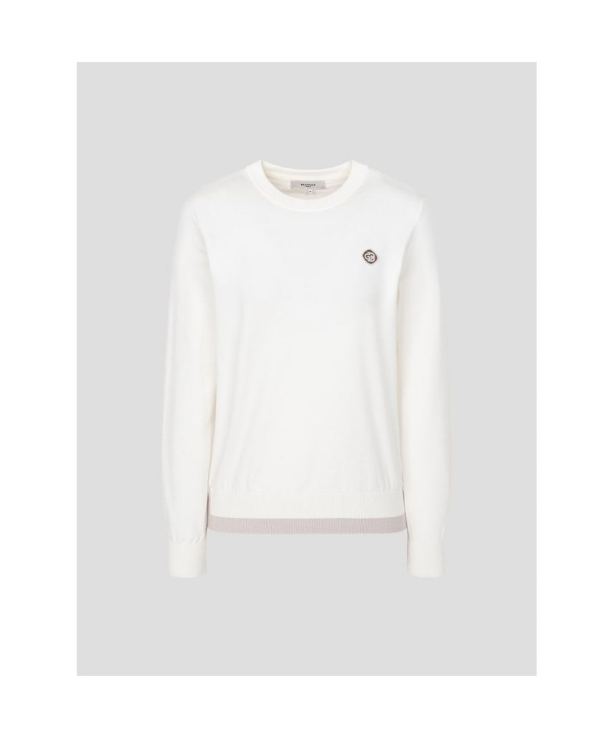 빈폴골프(BEANPOLE GOLF) 여성 라운드넥 긴소매 풀오버  아이보리
