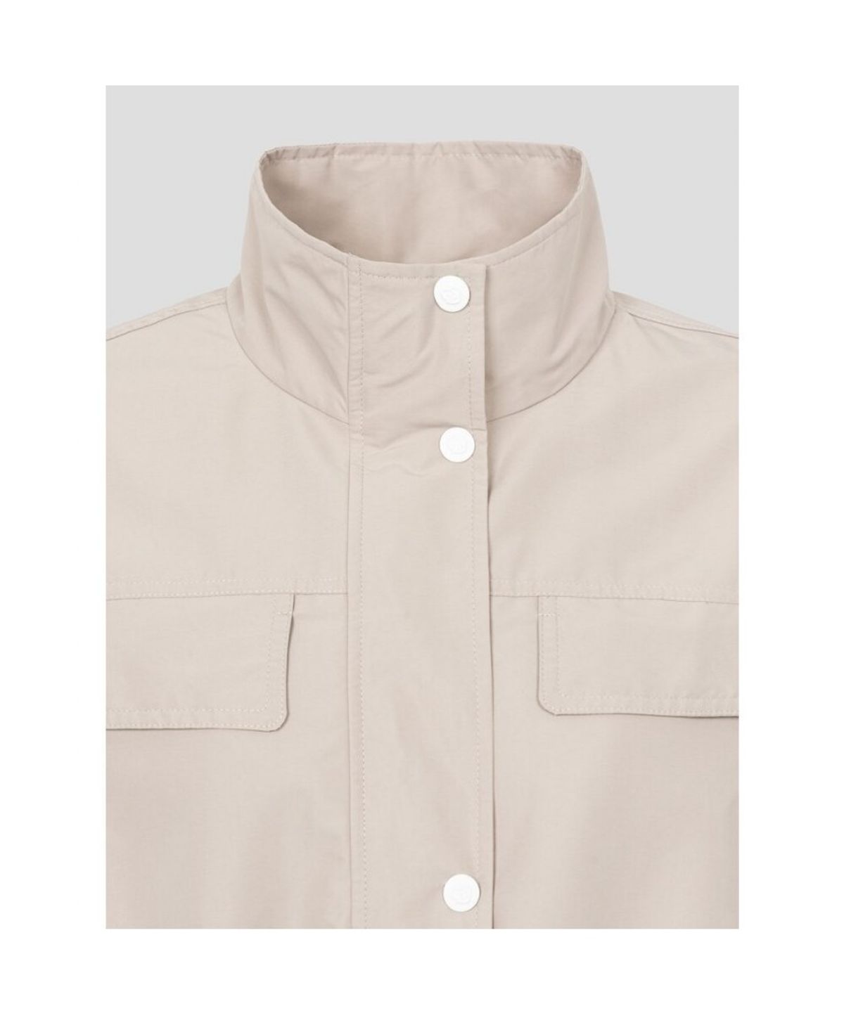 빈폴골프(BEANPOLE GOLF) 여성 하이넥 사파리 안감 점퍼  베이지