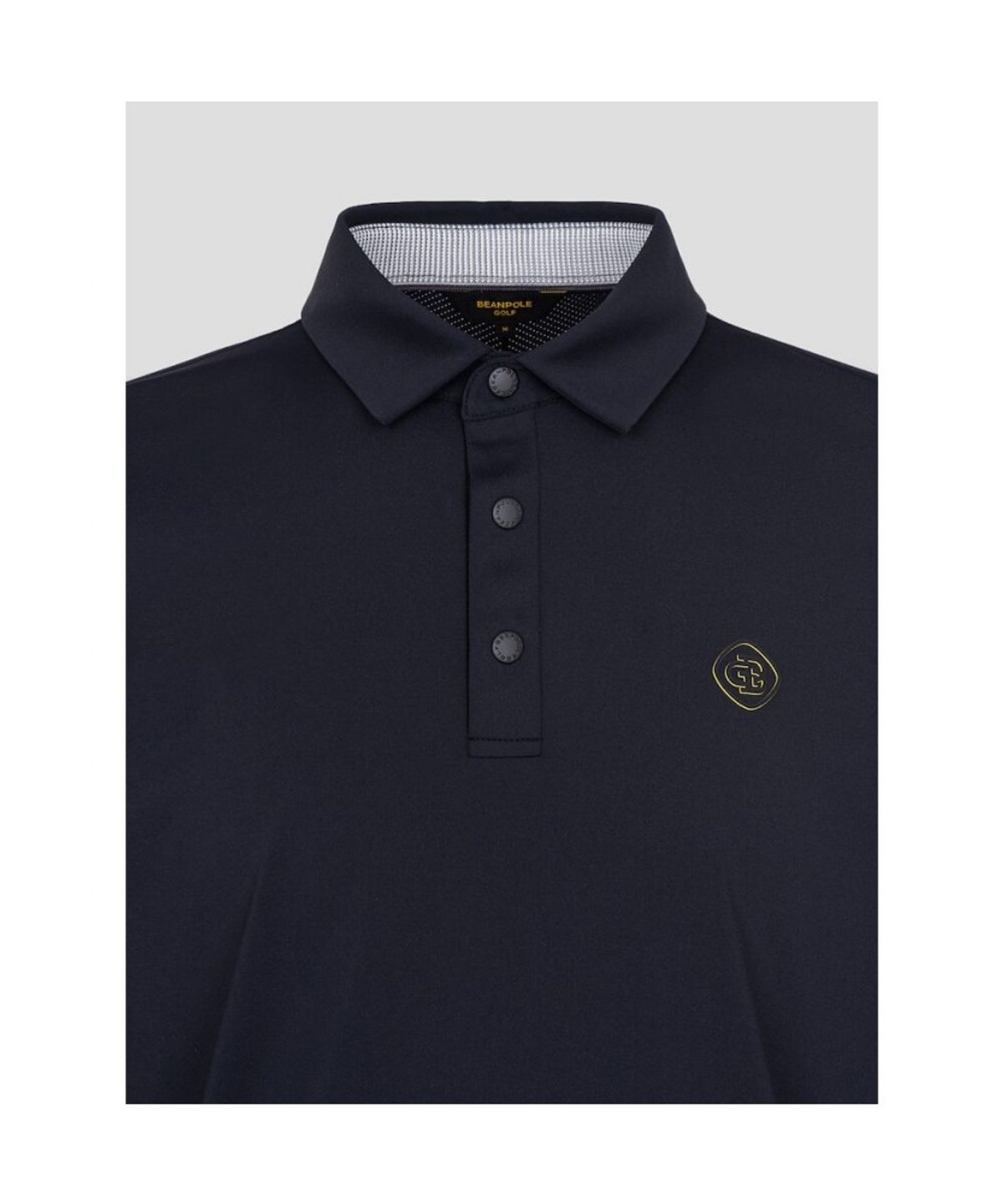 빈폴골프(BEANPOLE GOLF) [B_under] 남성 액션니트 칼라티셔츠  블랙