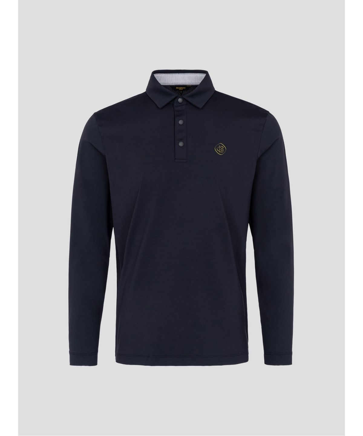빈폴골프(BEANPOLE GOLF) [B_under] 남성 액션니트 칼라티셔츠  블랙