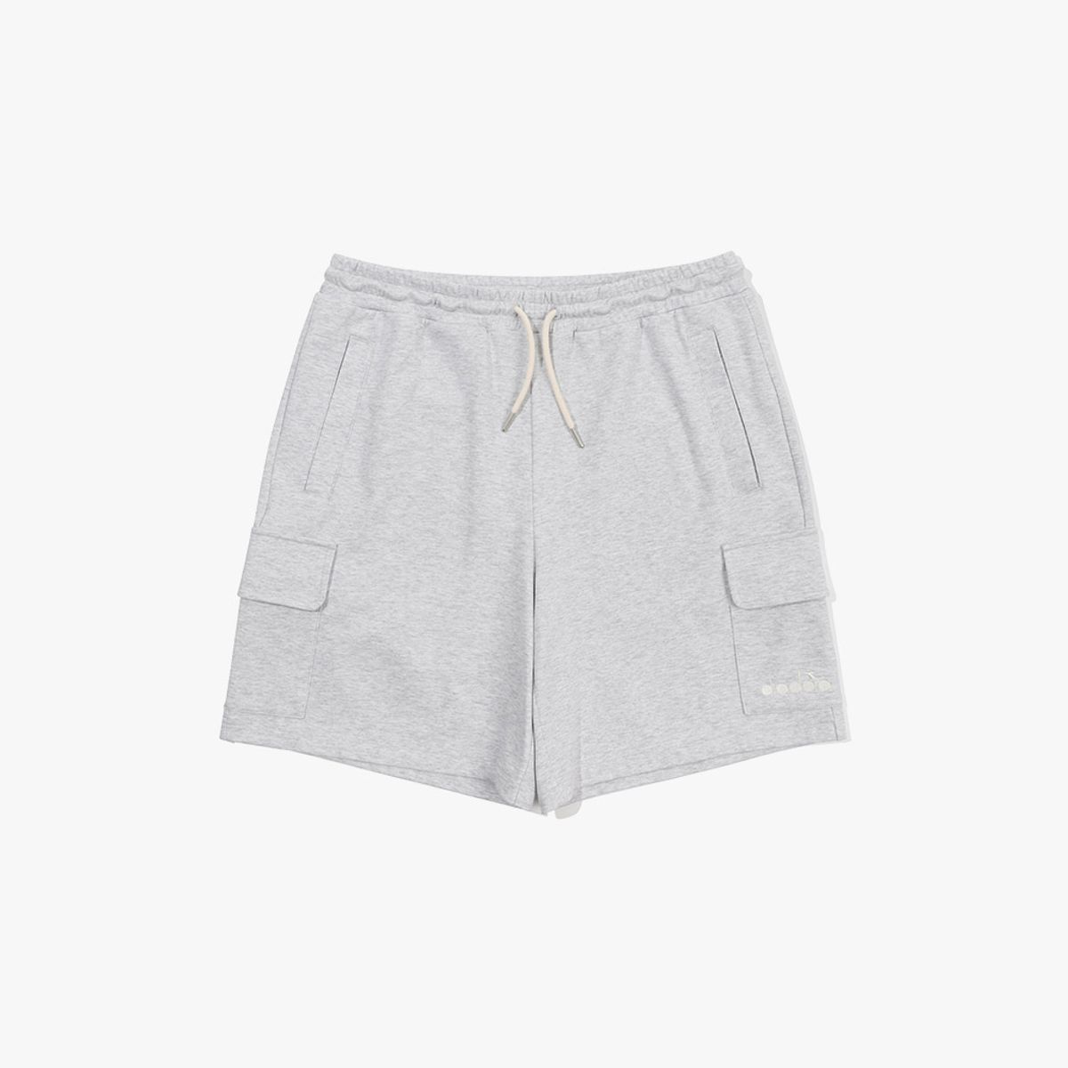 디아도라(diadora) 라이트웨이트 4부 카고 쇼츠 MELANGE GREY
