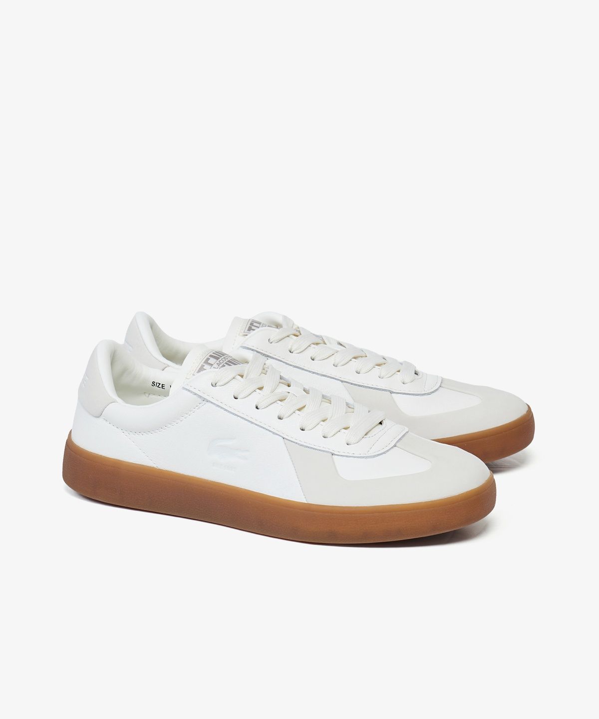 라코스테(LACOSTE) 남성 Baseshot Pro 레더 스니커즈 RZ0169M56G 40F