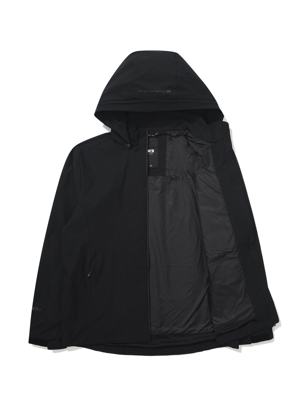 케이투(K2) FLYHIKE K2 DRY 2L 방풍자켓 _Black