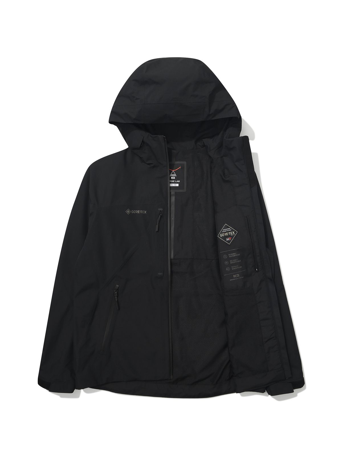 케이투(K2) ALP EXPERT 고어텍스 2L 방수자켓_Black