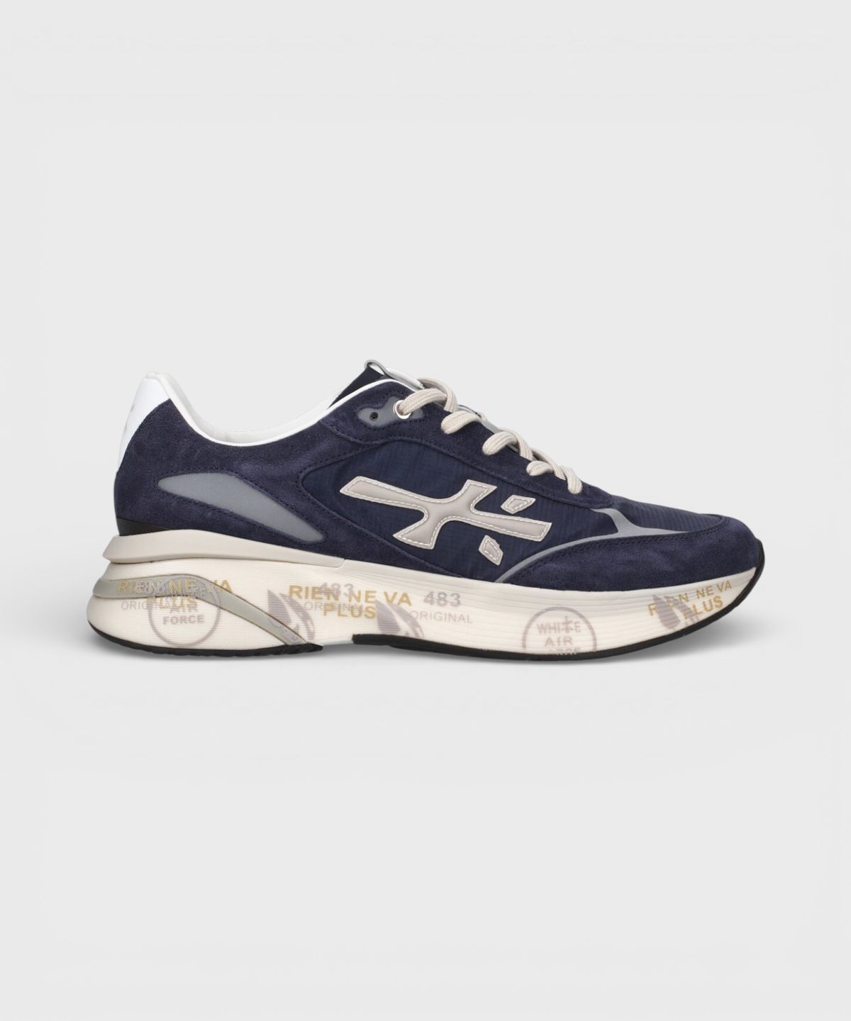 프리미아타(PREMIATA) [26SS][MOERUN] 블루 남성 모에런 스니커즈