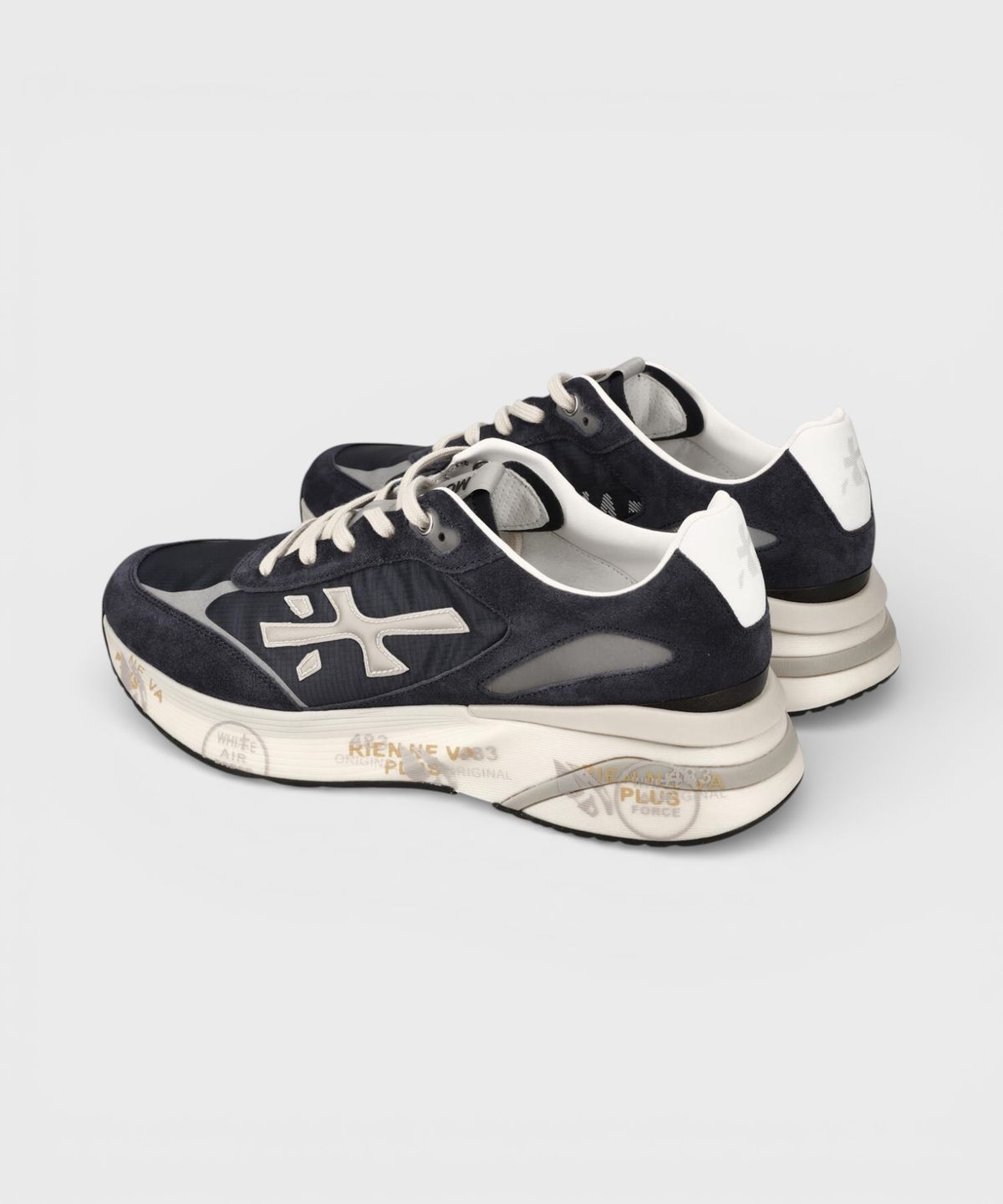 프리미아타(PREMIATA) [26SS][MOERUN] 블루 남성 모에런 스니커즈
