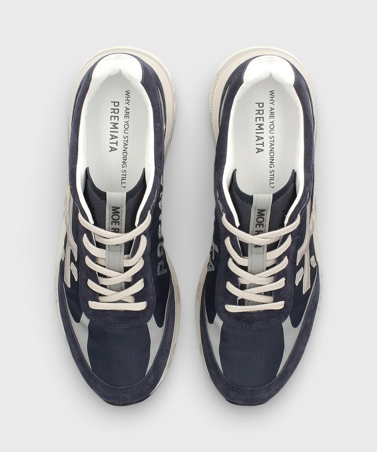 프리미아타(PREMIATA) [26SS][MOERUN] 블루 남성 모에런 스니커즈